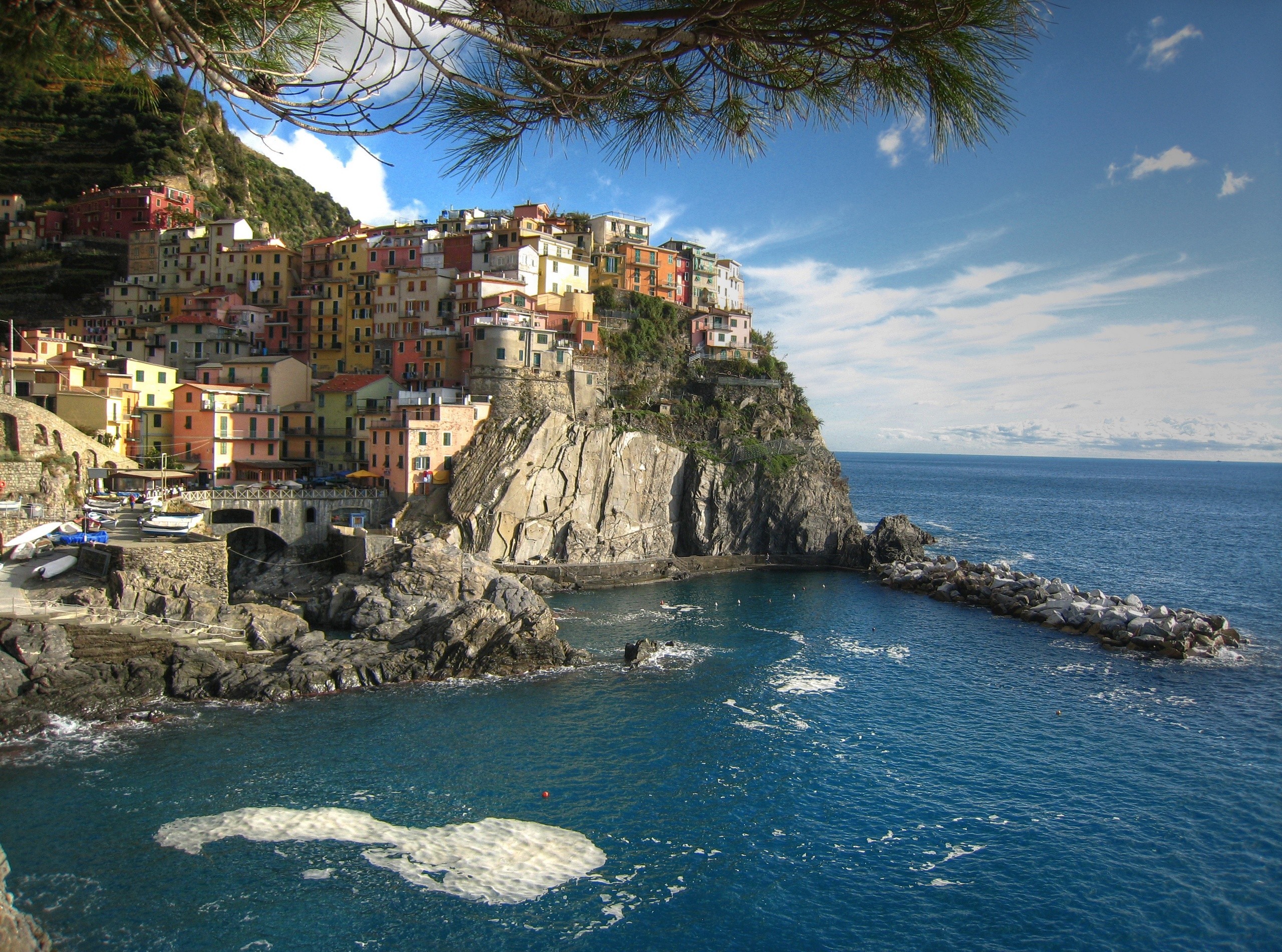 Cinque Terre Italy Liguria Manarola 2560x1900