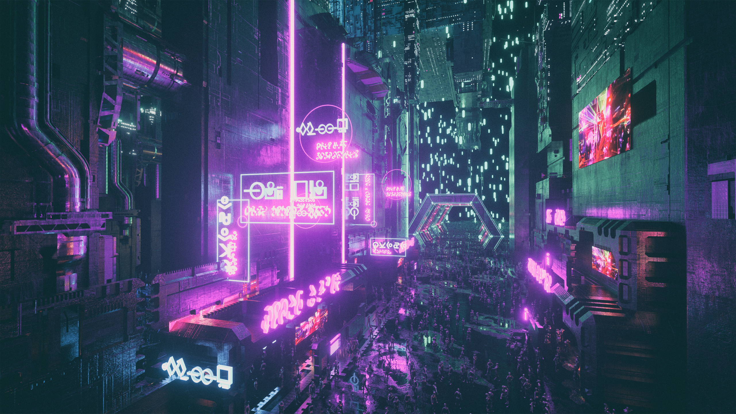 Featured image of post Cyberpunk City Wallpaper 2560X1440