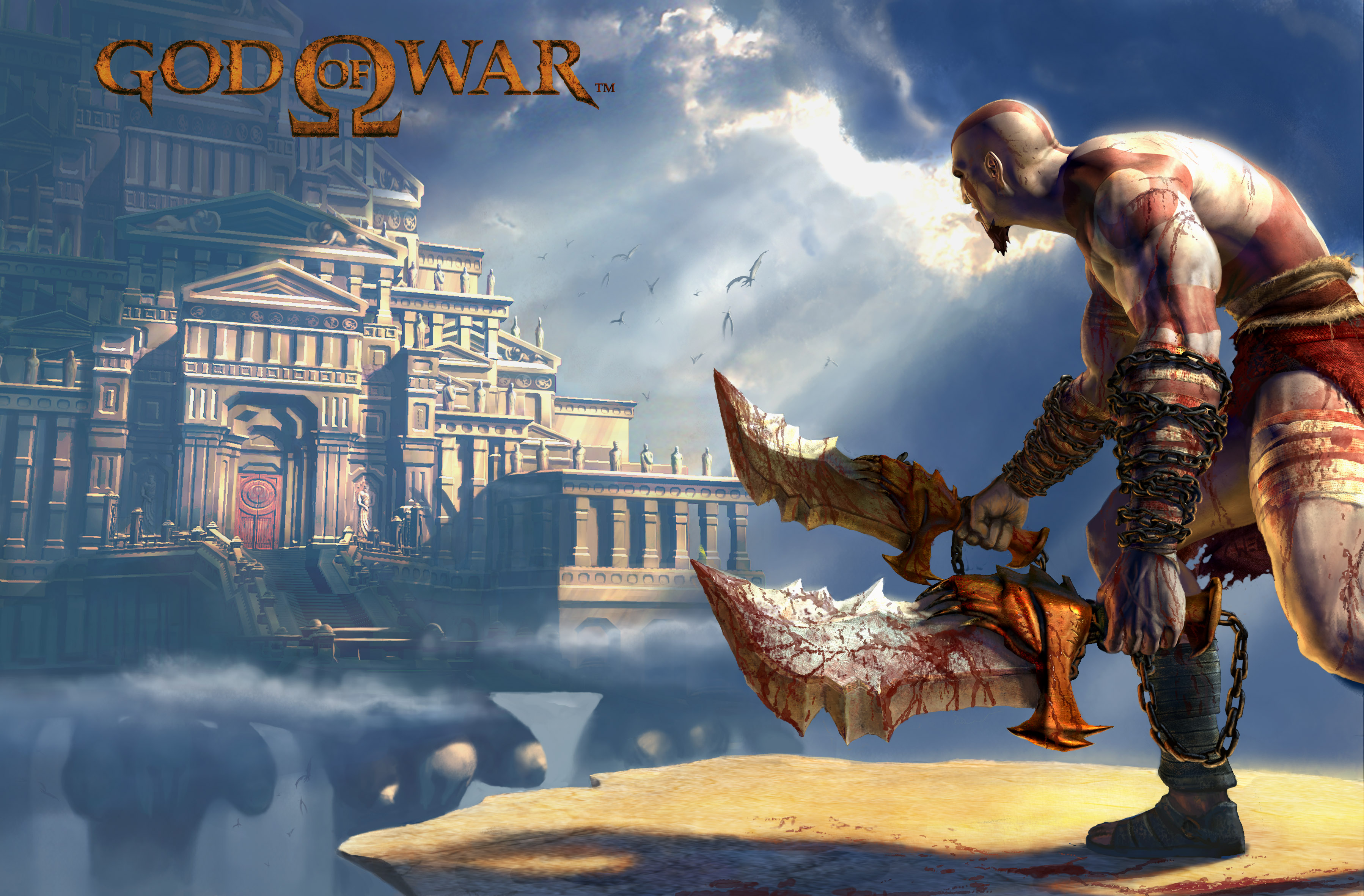 God Of War Kratos God Of War 3596x2363