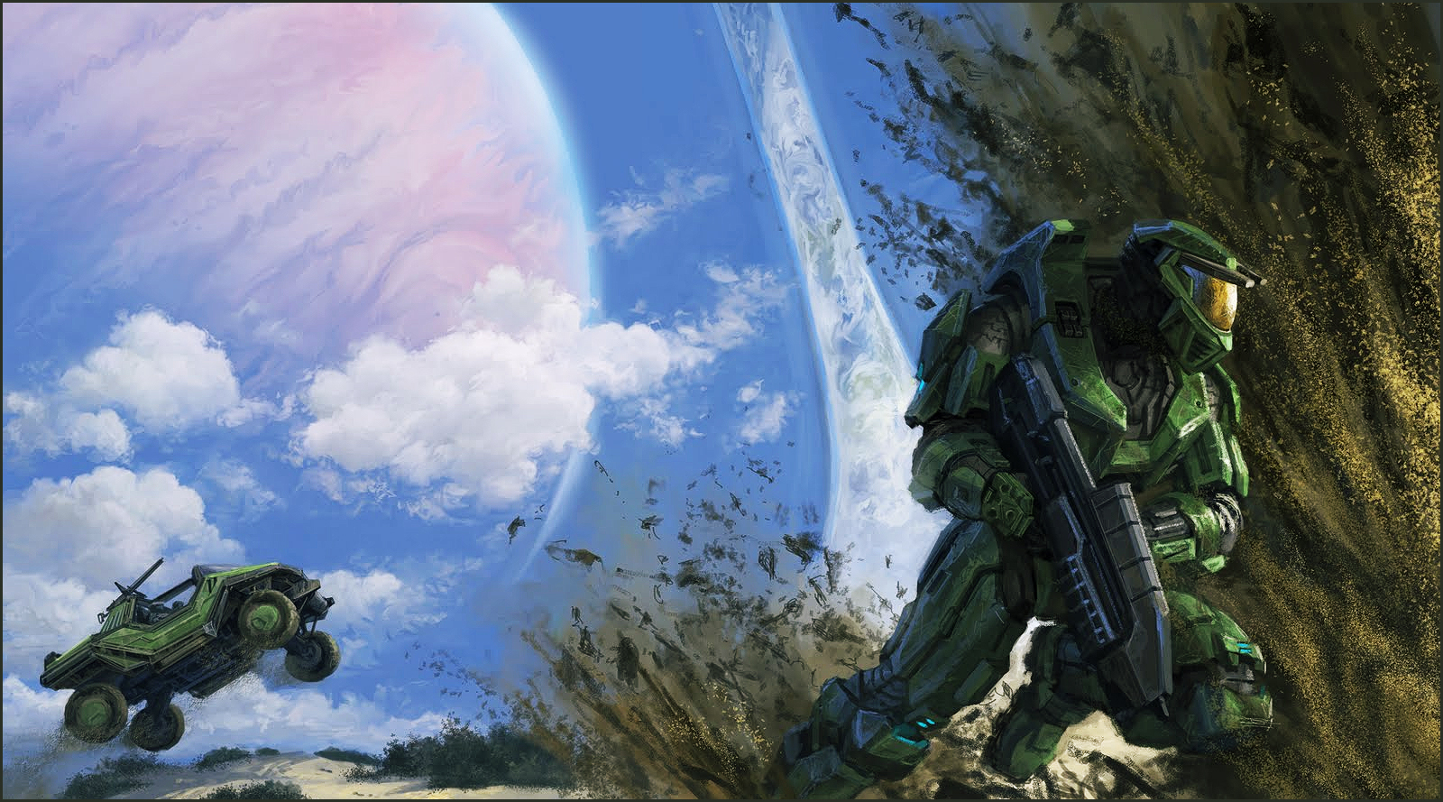 Video Game Halo 1600x889