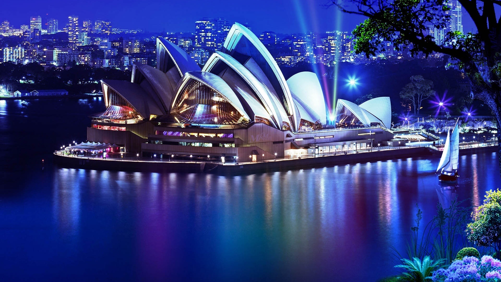 Man Made Sydney Opera House 1920x1080