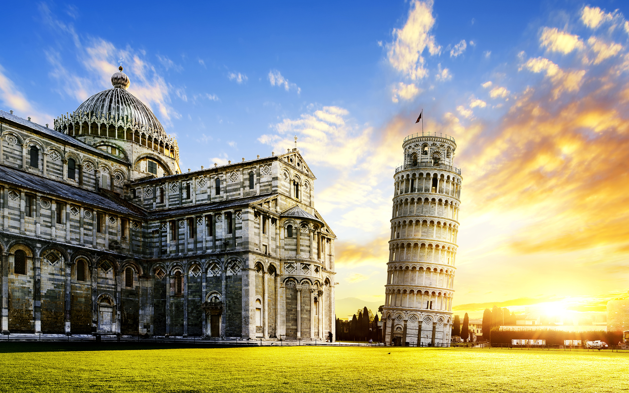 Italy Leaning Tower Of Pisa Pisa 2560x1600