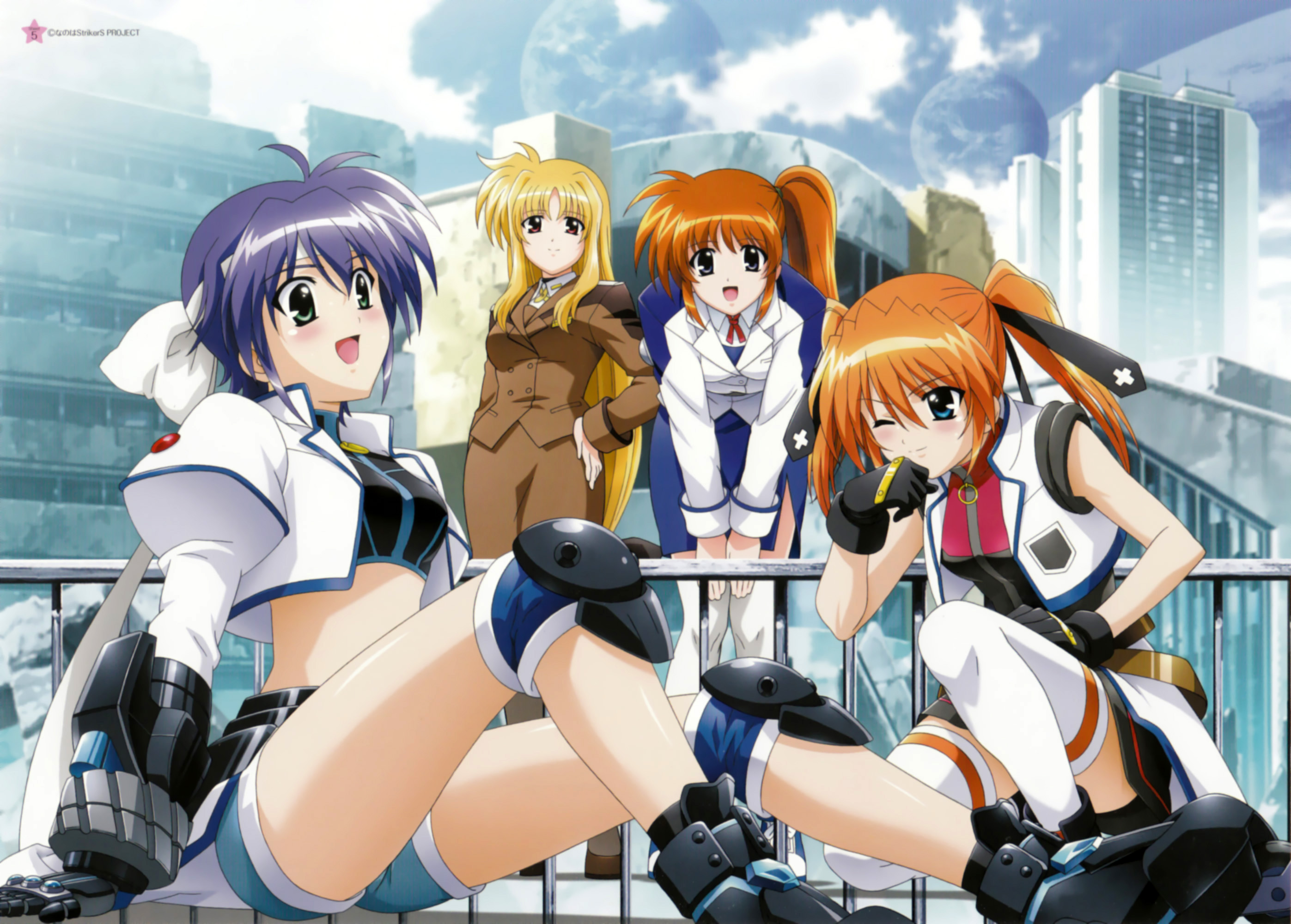 Anime Magical Girl Lyrical Nanoha 2794x2000