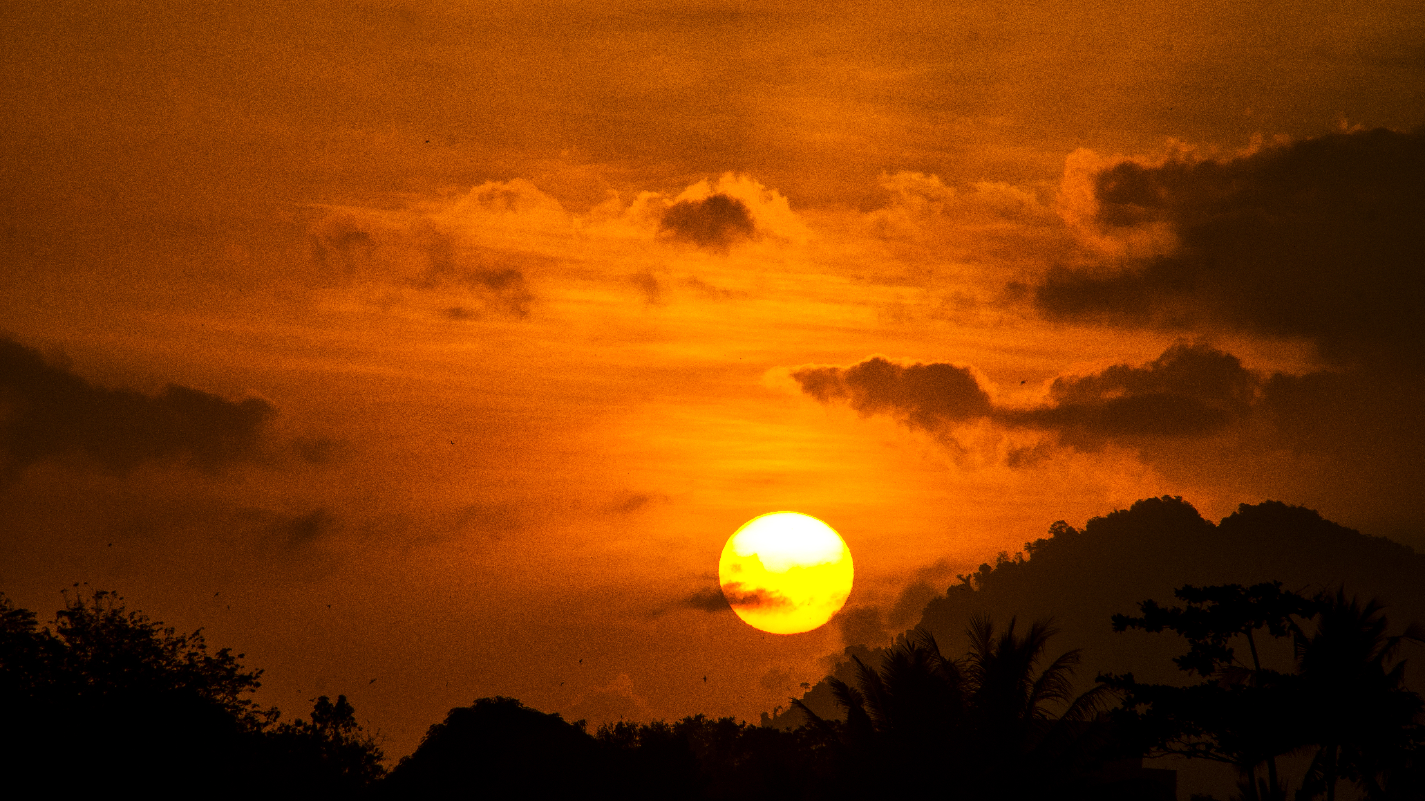 Indonesia Sun Sunset Tropics 4912x2760