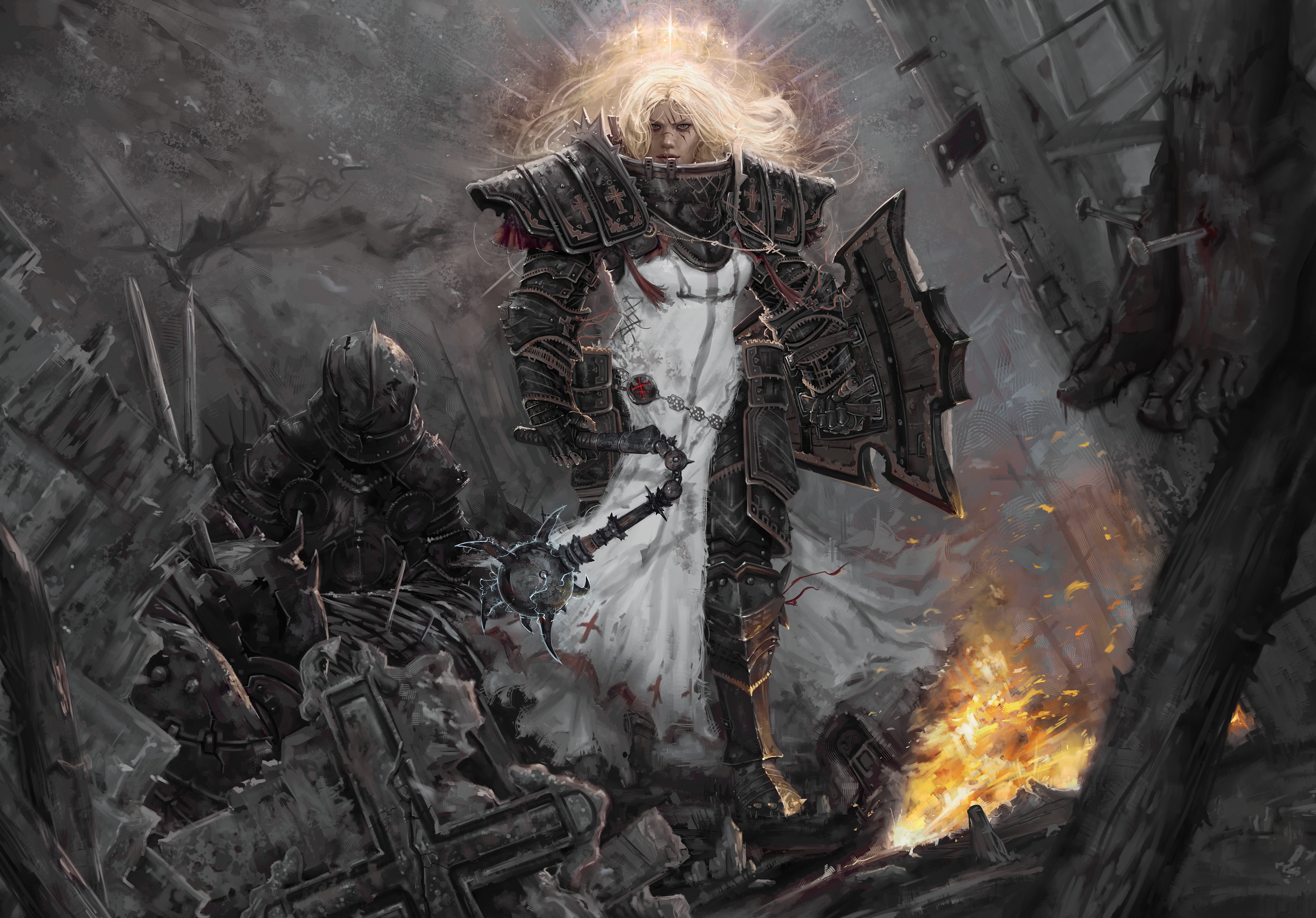 Crusader Diablo Iii Diablo Iii Reaper Of Souls 4300x3000