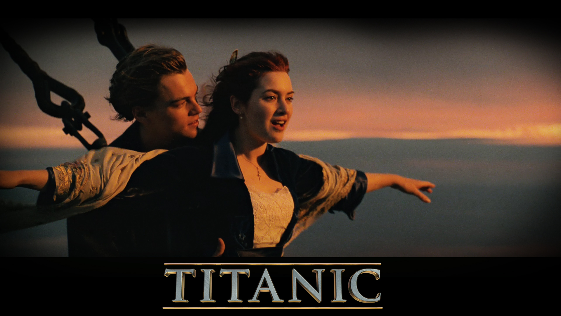 Kate Winslet Leonardo Dicaprio Movie Titanic 1920x1080