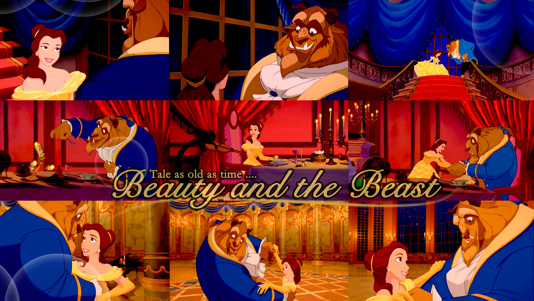 Movie Beauty And The Beast 1991 1860x1050