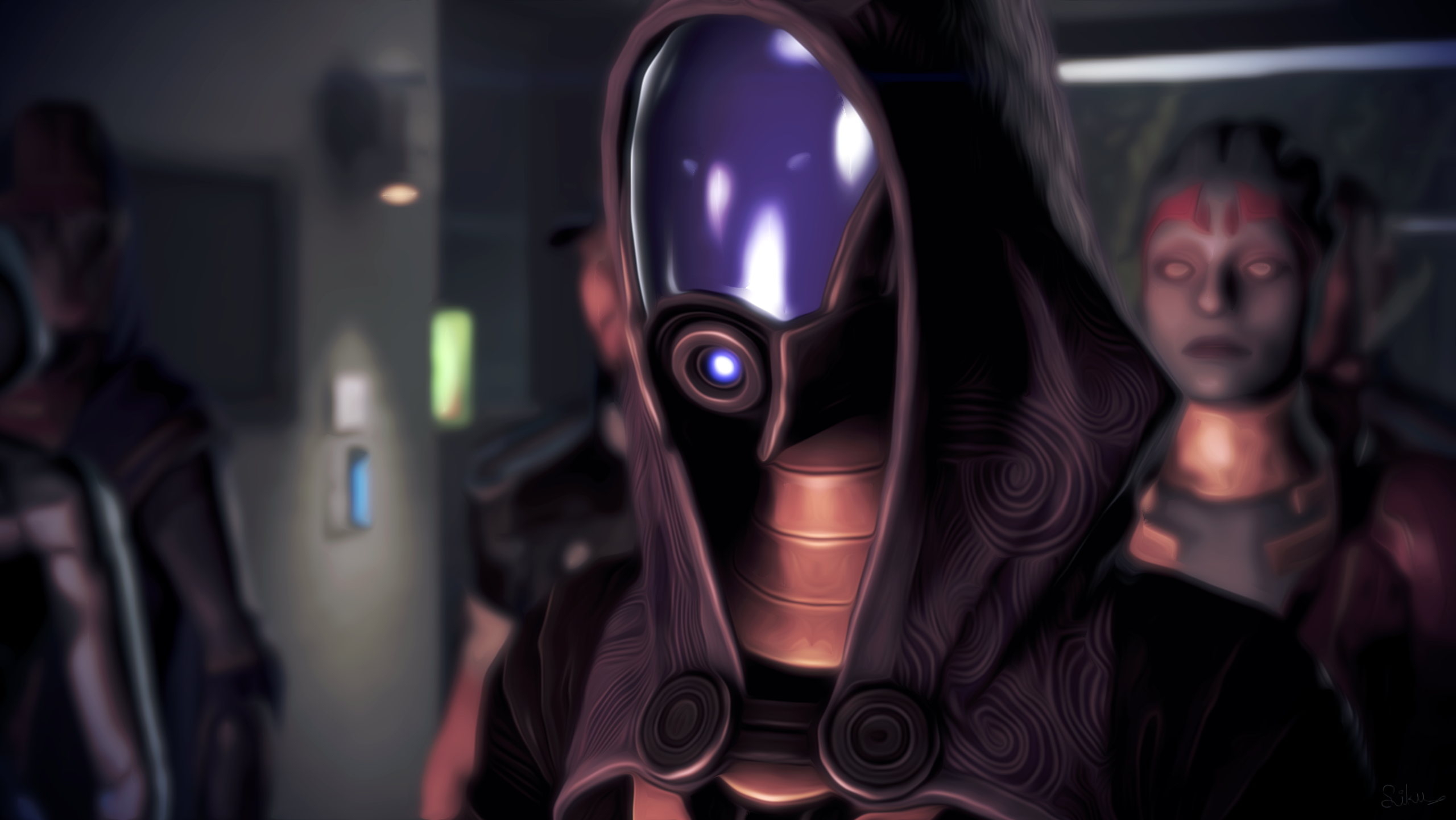 Samara Mass Effect Tali 039 Zorah 2560x1441