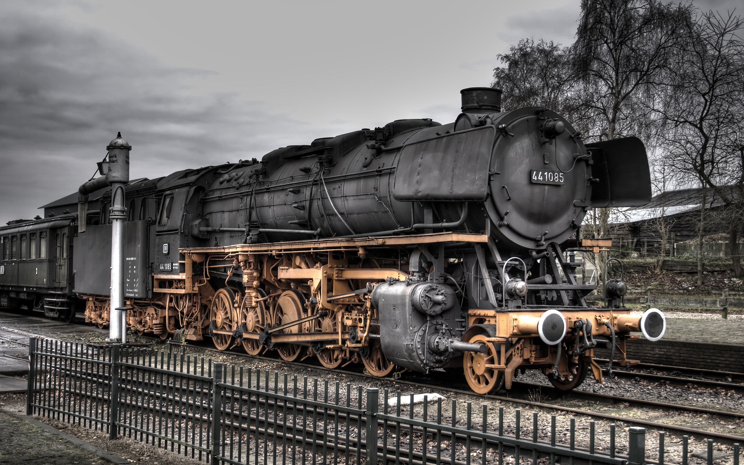 Hdr Locomotive Steam Train Train Vehicle 2560x1600