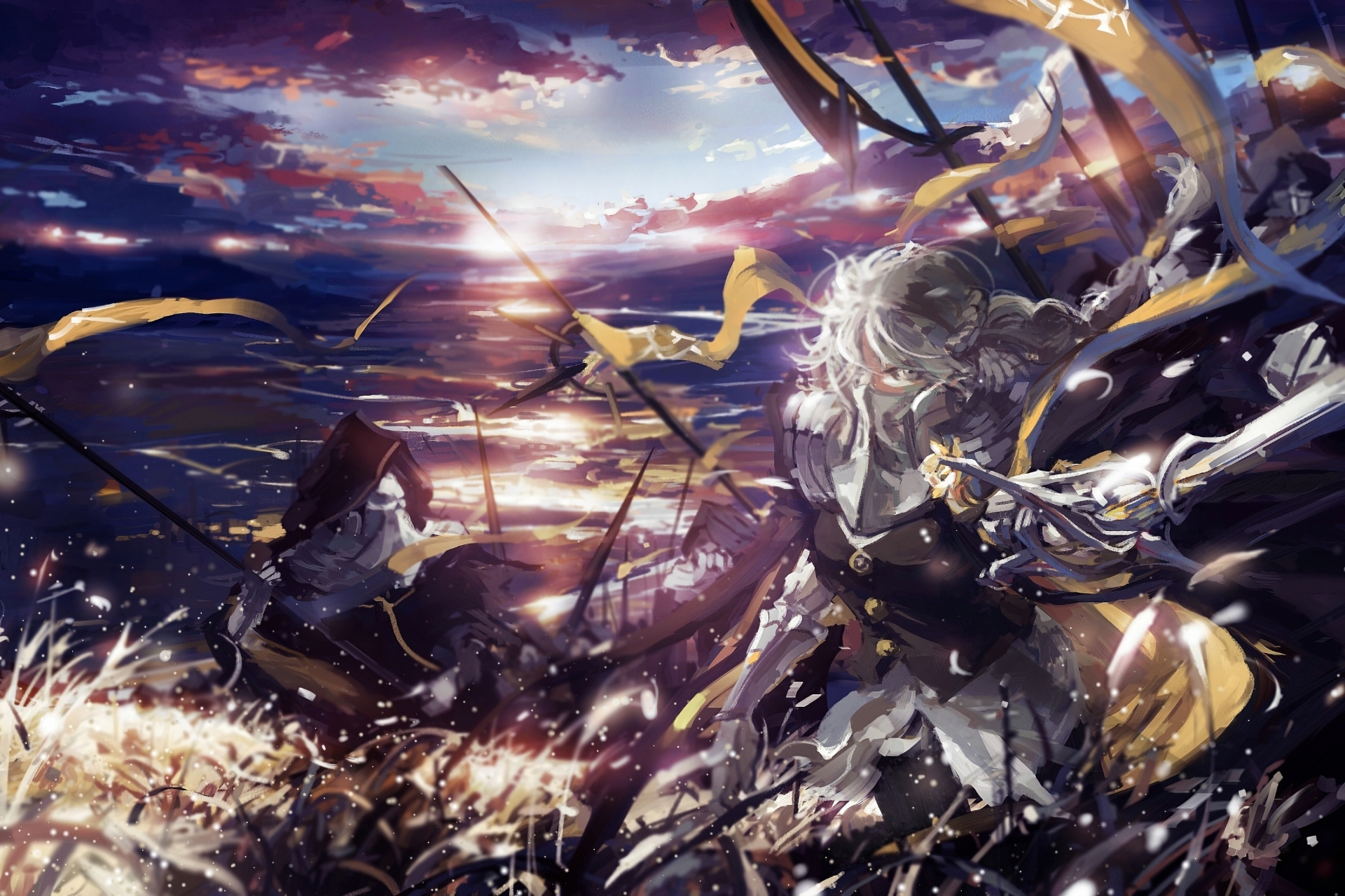 Anime Pixiv Fantasia Fallen Kings 1920x1279