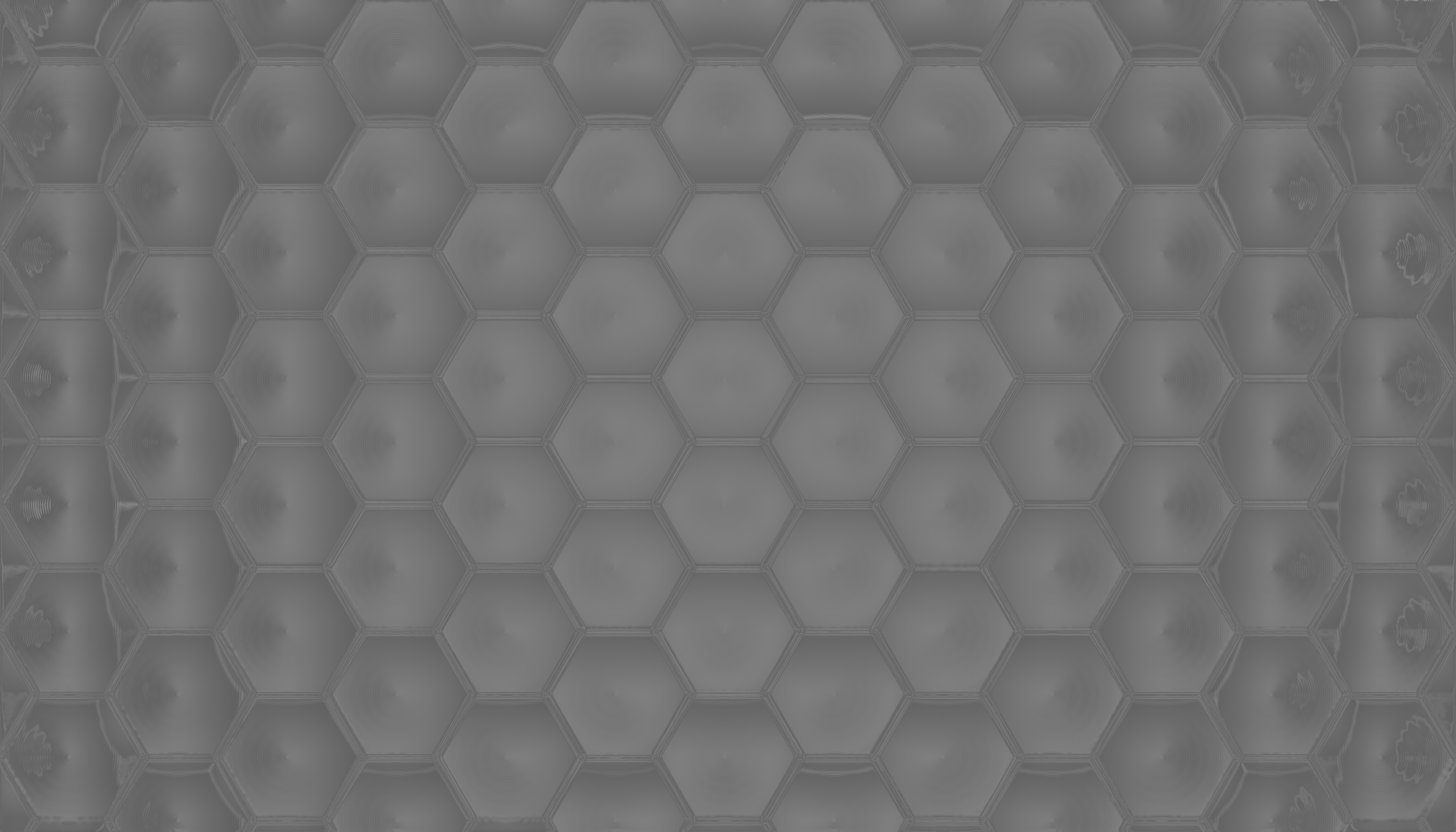 3d Gray Hexagon 6300x3600