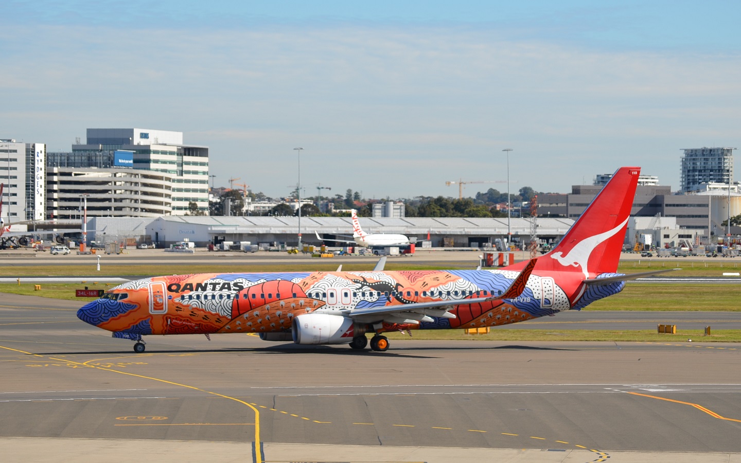 Aircraft Airplane Airport Boeing Qantas Vehicle Yananyi Dreaming 1440x900