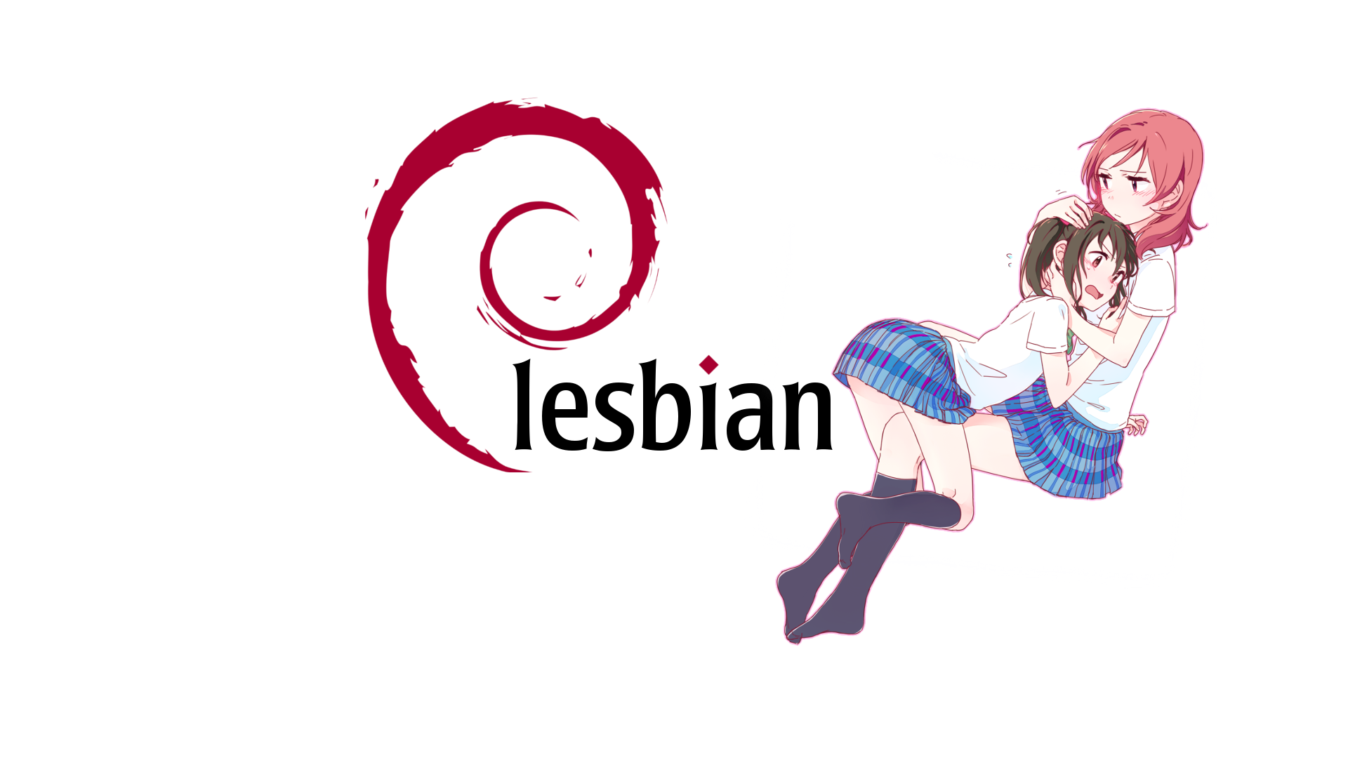 Linux Anime Debian 1920x1080