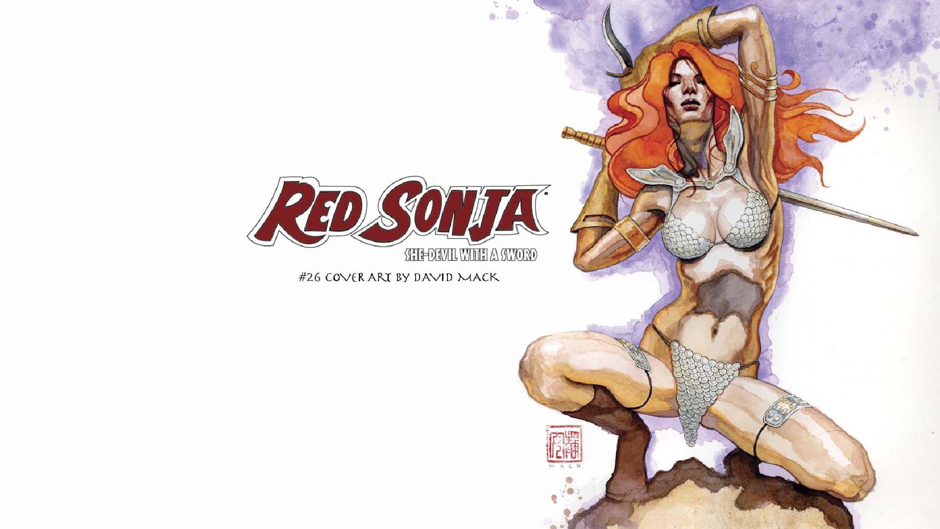 Comics Red Sonja 1920x1080
