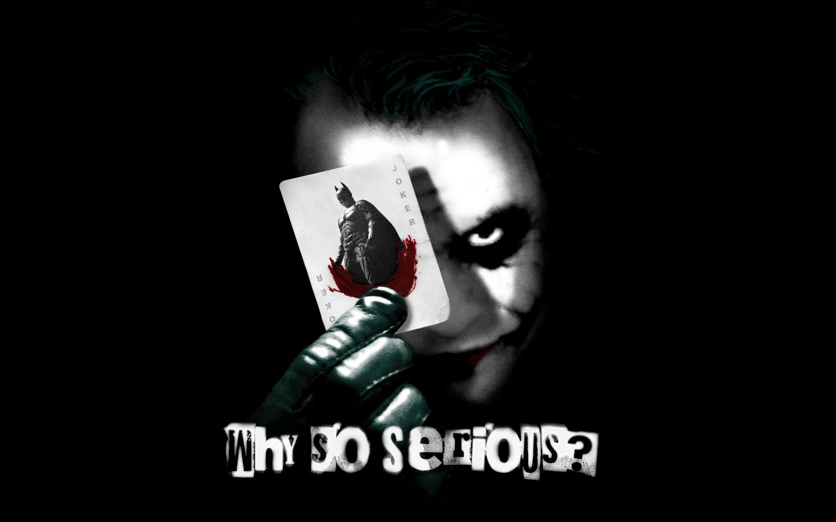 Card Heath Ledger Joker 1680x1050
