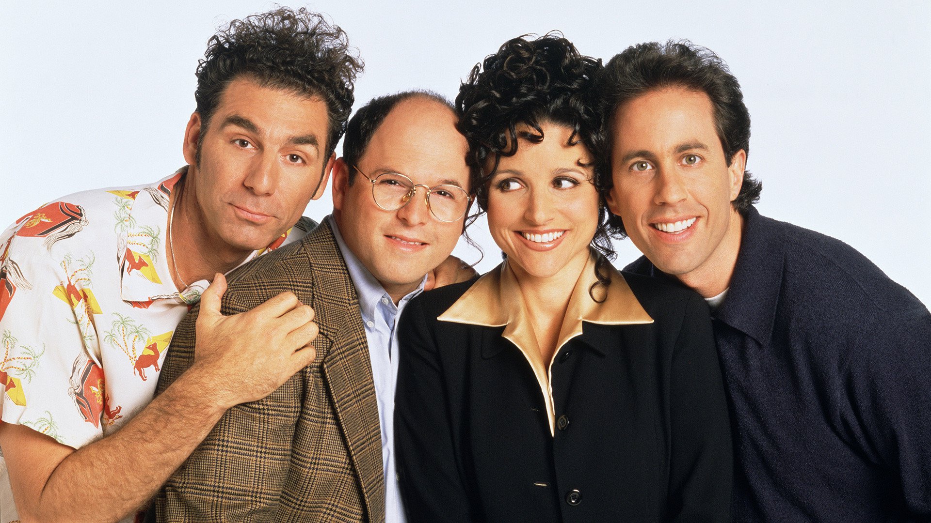 Jason Alexander Jerry Seinfeld Julia Louis Dreyfus Michael Richards 1920x1080