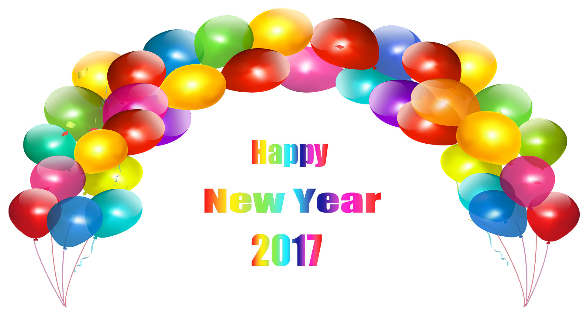 Holiday New Year New Year 2017 1920x1080