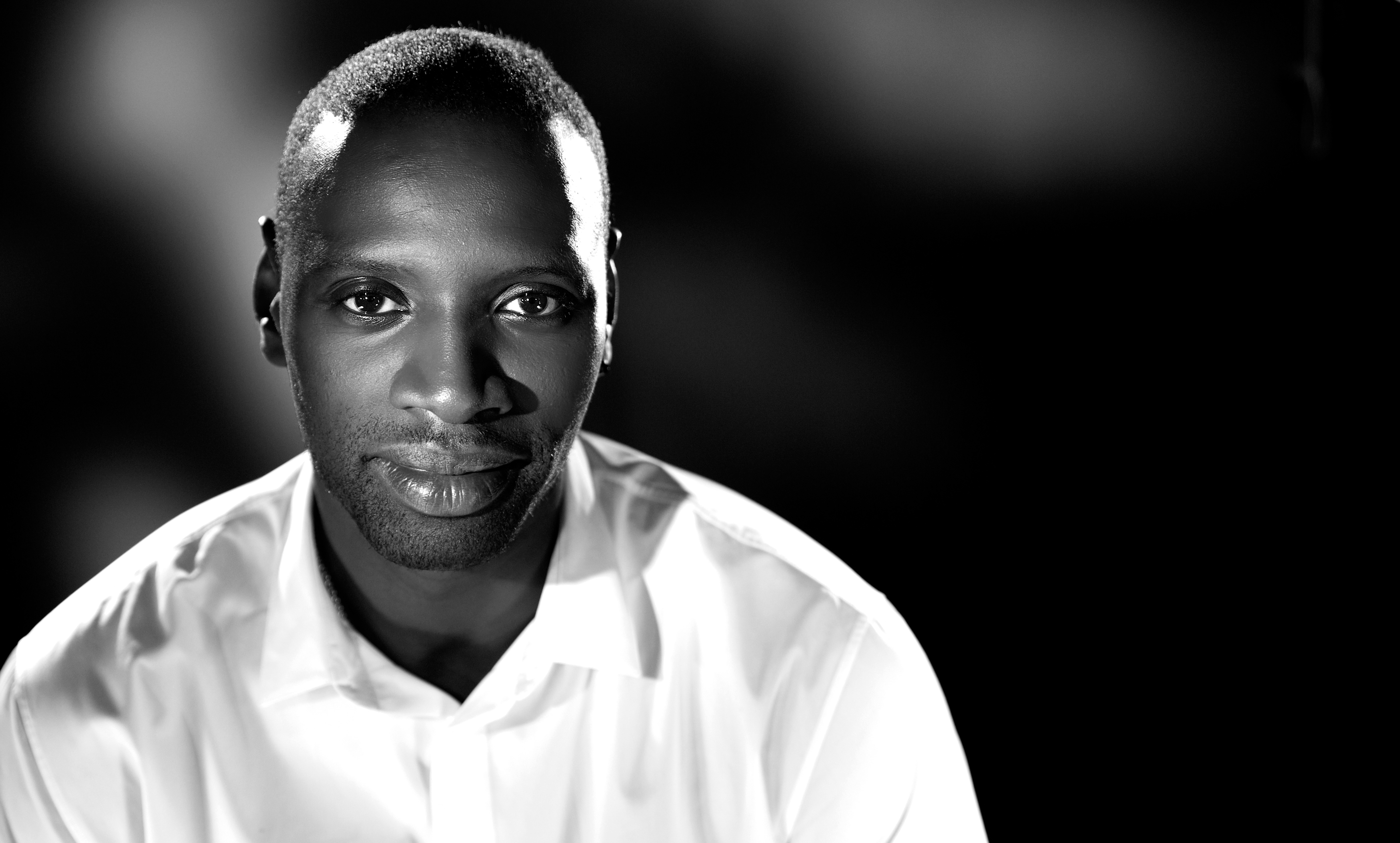 Actor Black Amp White French Omar Sy 5603x3373