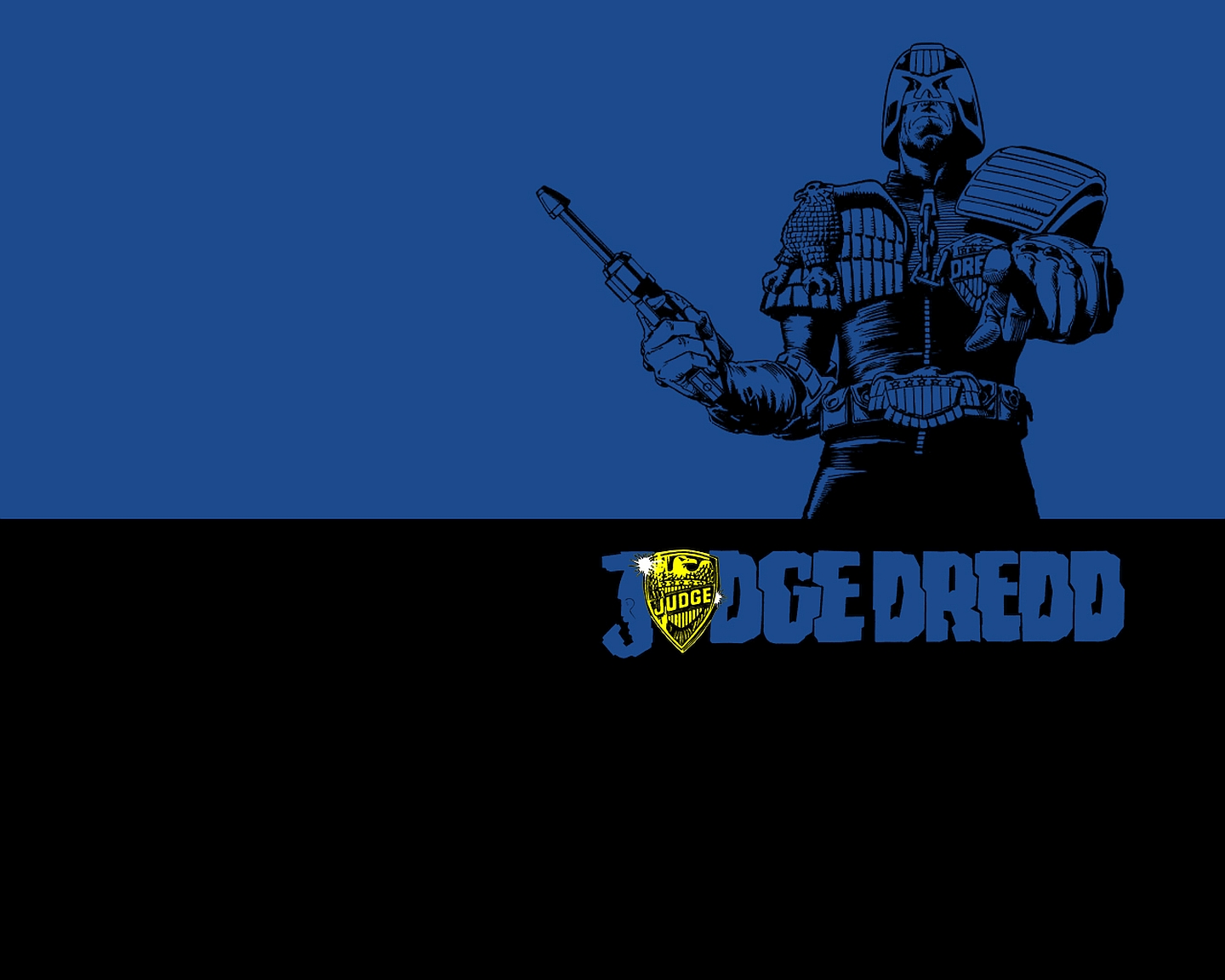 Blue Judge Dredd 1440x1152