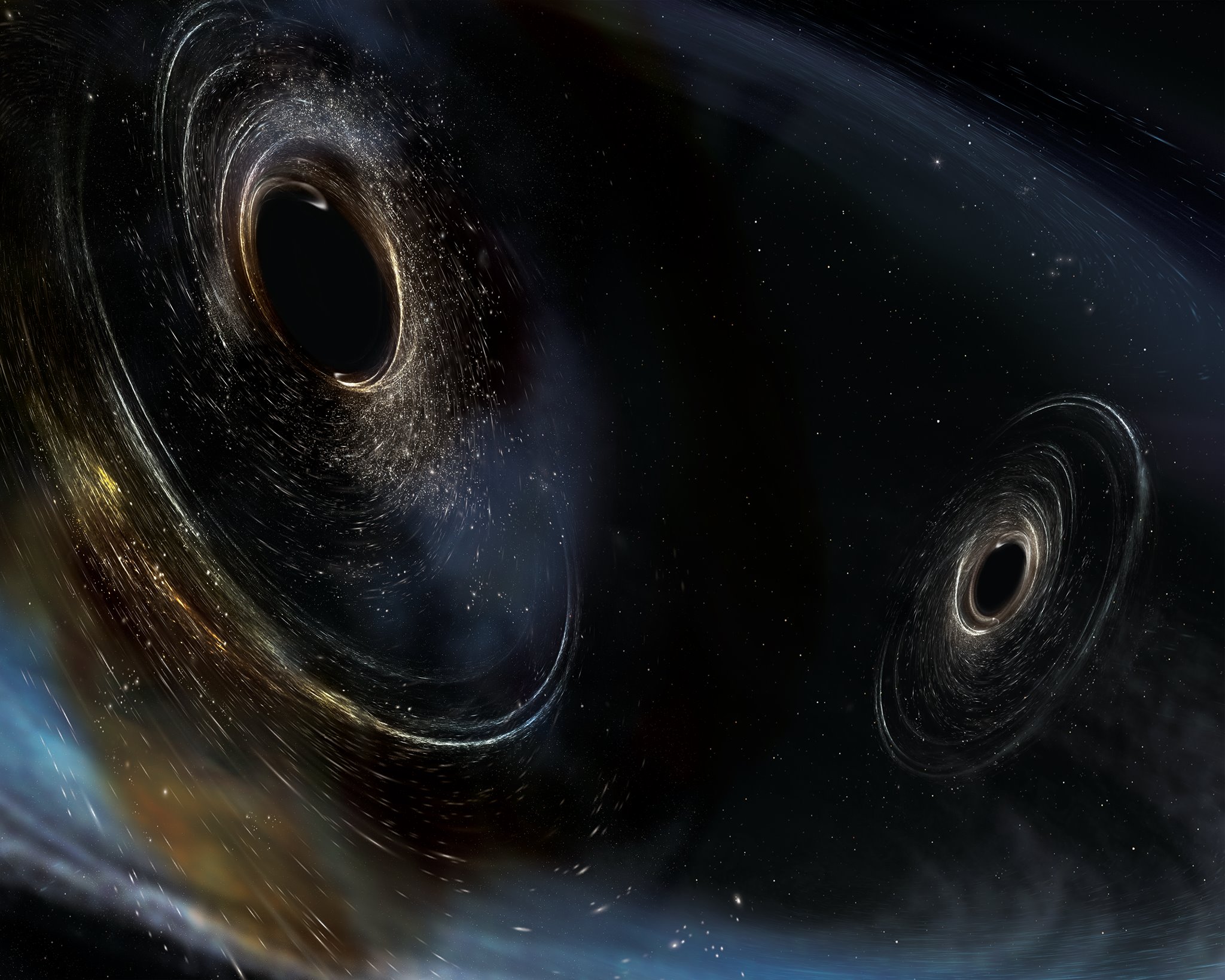 Black Hole Space Stars 2048x1638