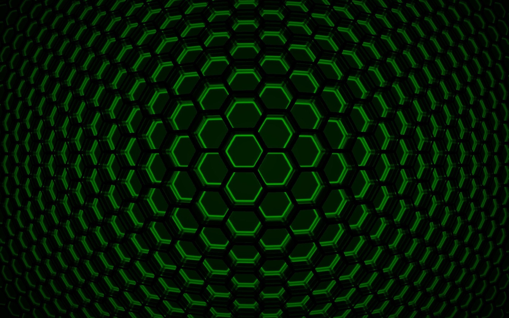 Abstract Hexagon 1680x1050