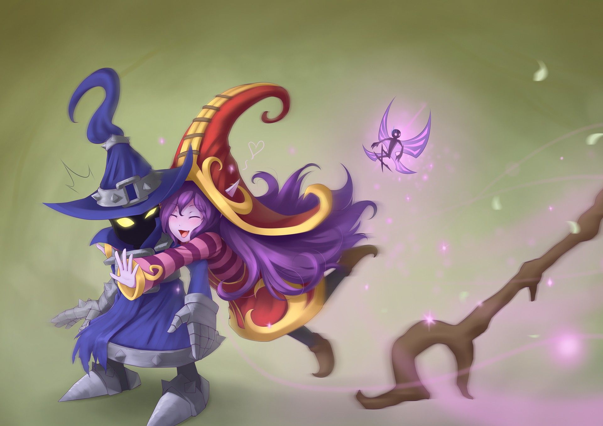 Lulu League Of Legends Veigar League Of Legends 1920x1357