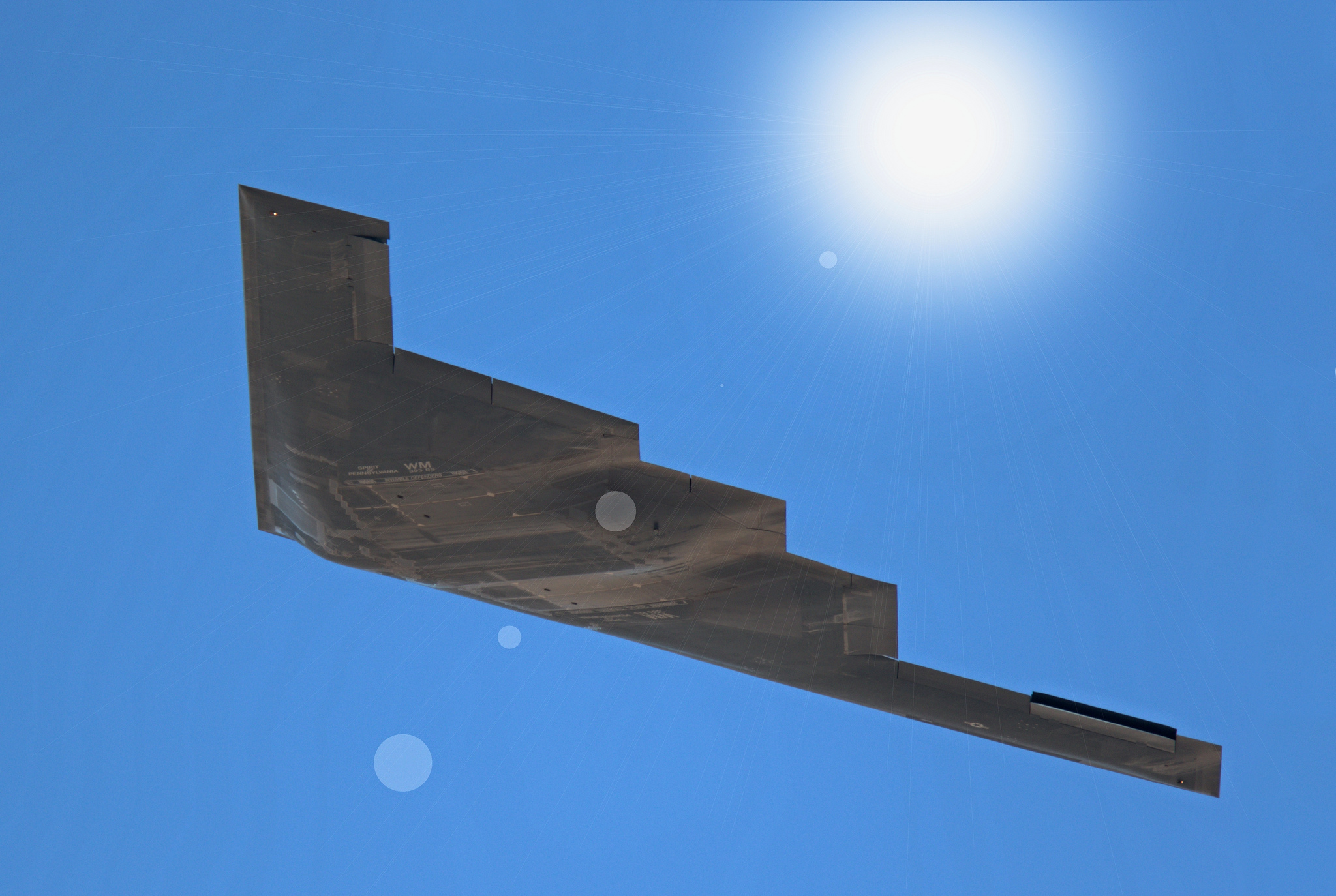 Aircraft Bomber Manipulation Northrop Grumman B 2 Spirit Warplane 2048x1374