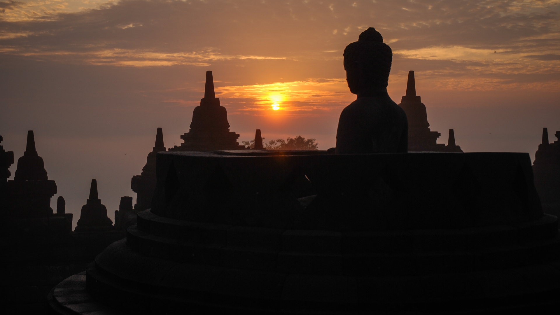 Religious Borobudur 1920x1080