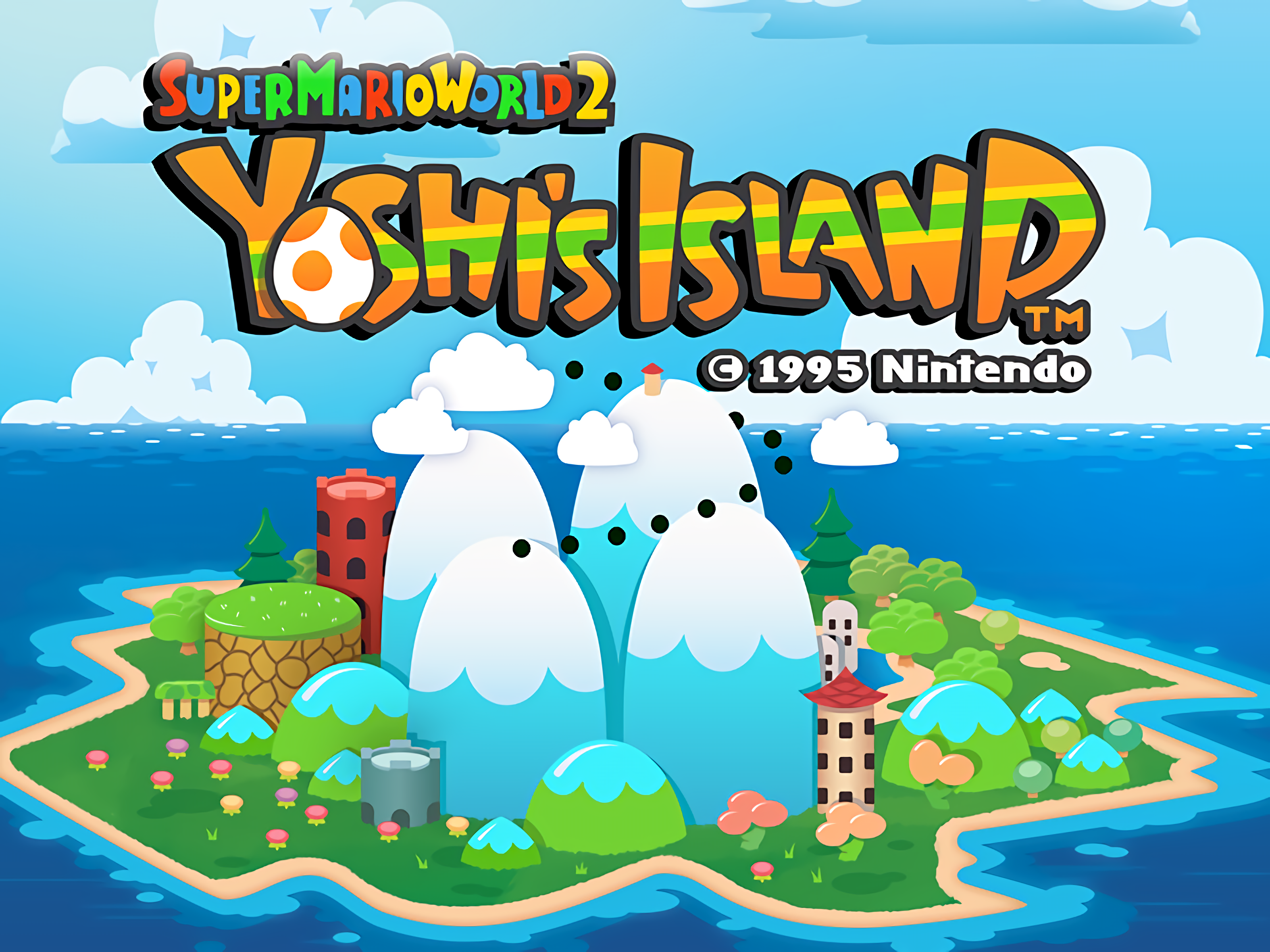 Super Mario World 2 Yoshi 039 S Island 3200x2400