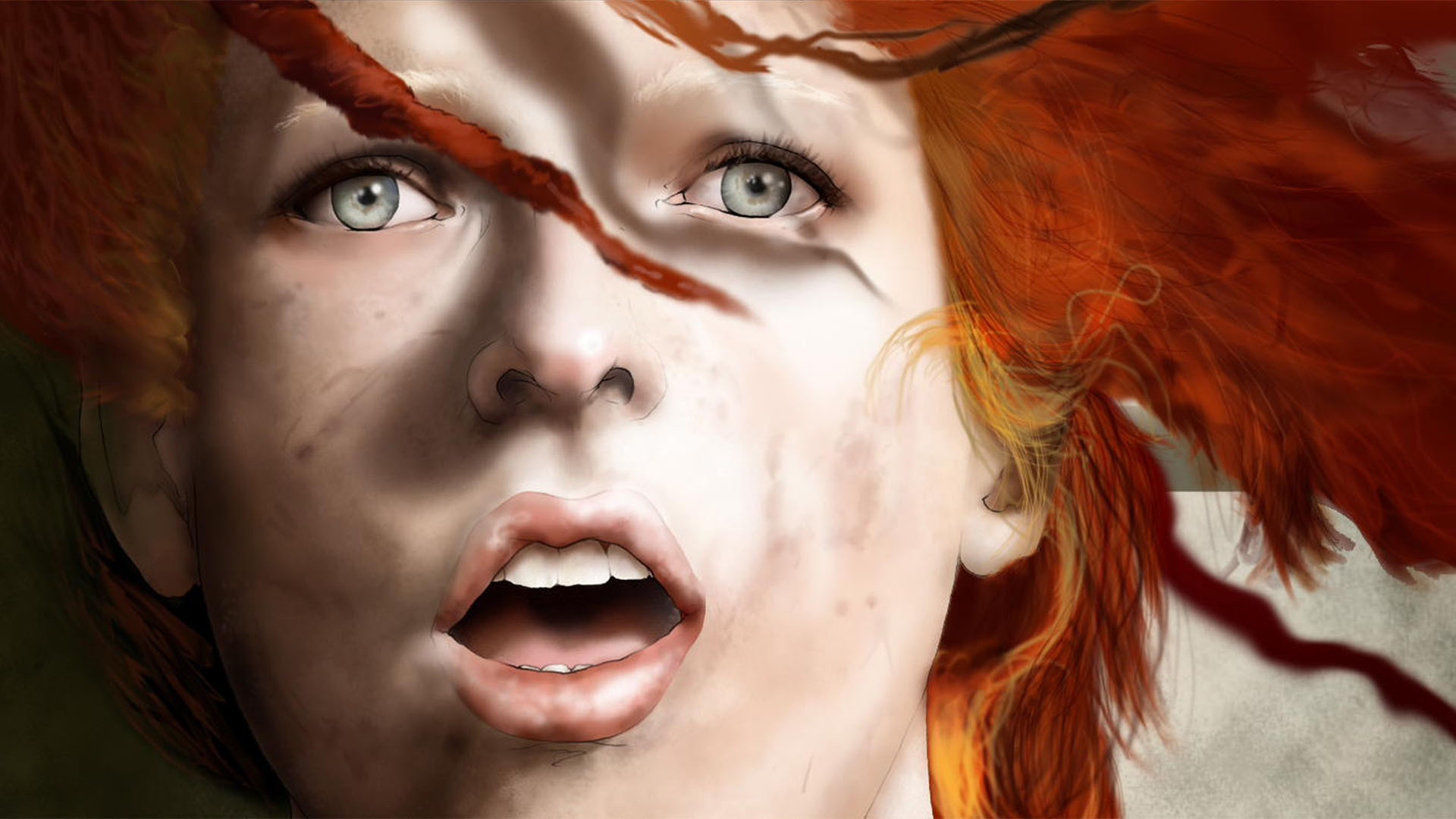 Leeloo The Fifth Element Milla Jovovich The Fifth Element 1920x1080