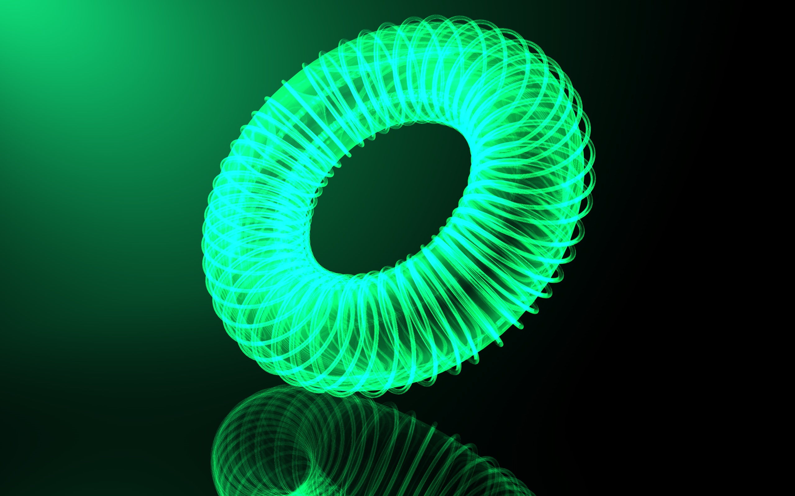 Green Light Ring 2560x1600