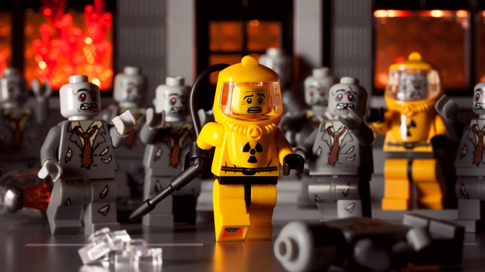 Dark Lego Toy Zombie 1920x1080