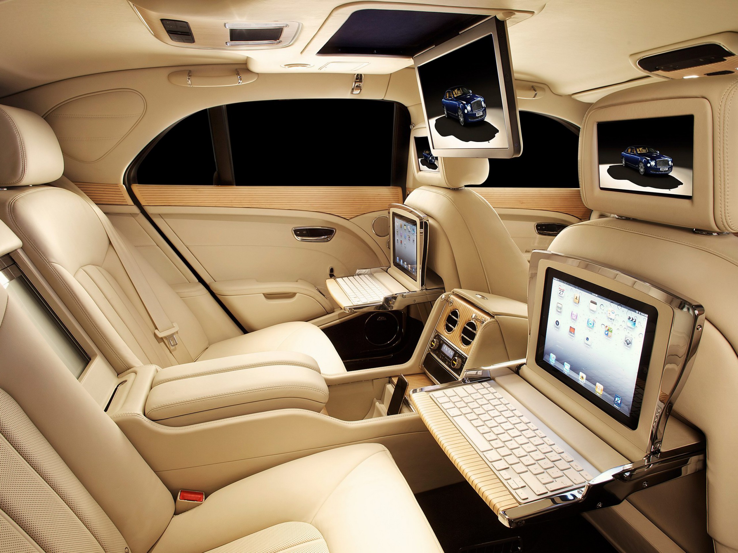 Bentley Mulsanne Car Interior Luxury 2560x1920