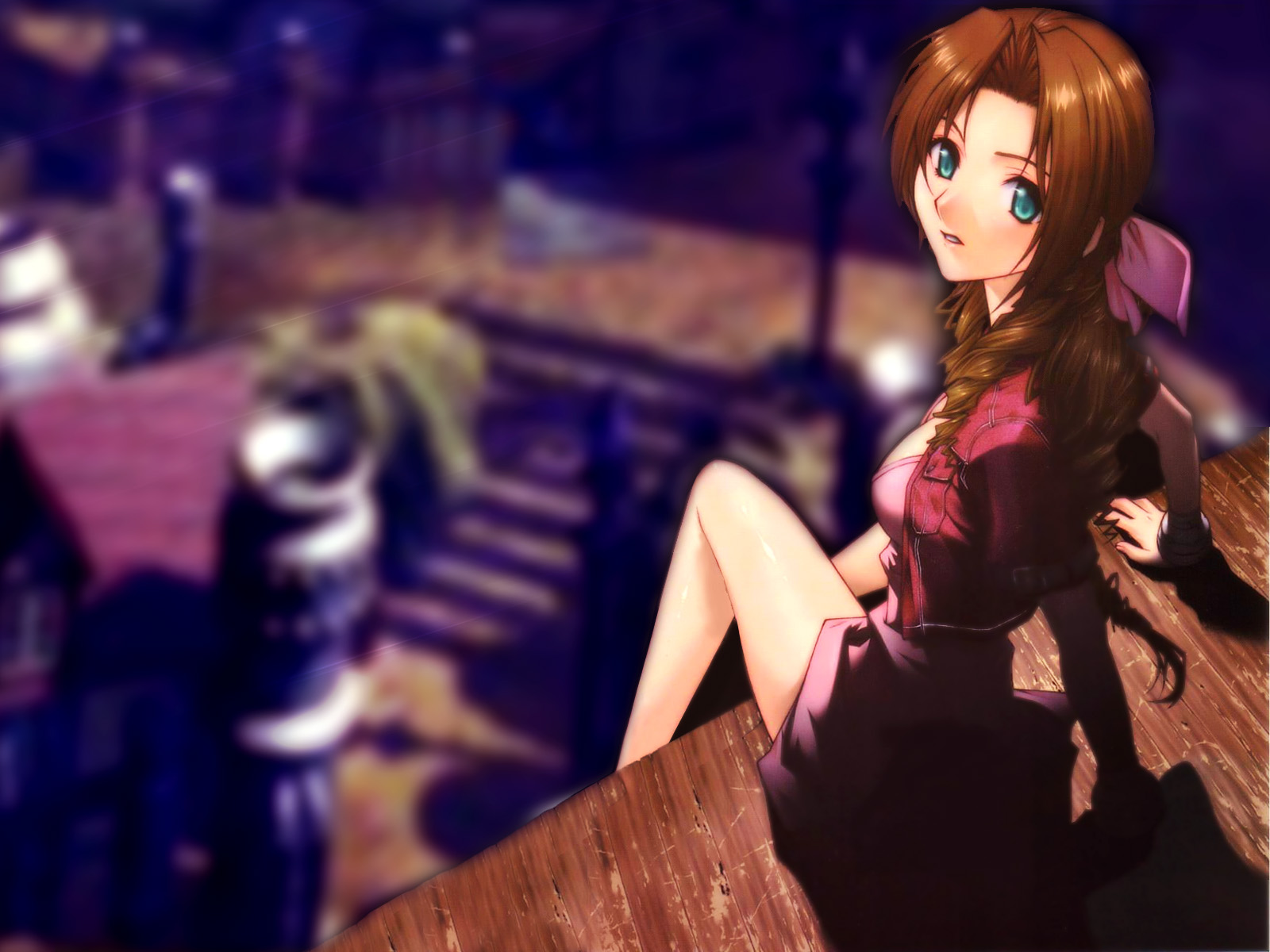 Aerith Gainsborough Final Fantasy Final Fantasy Vii 1600x1200