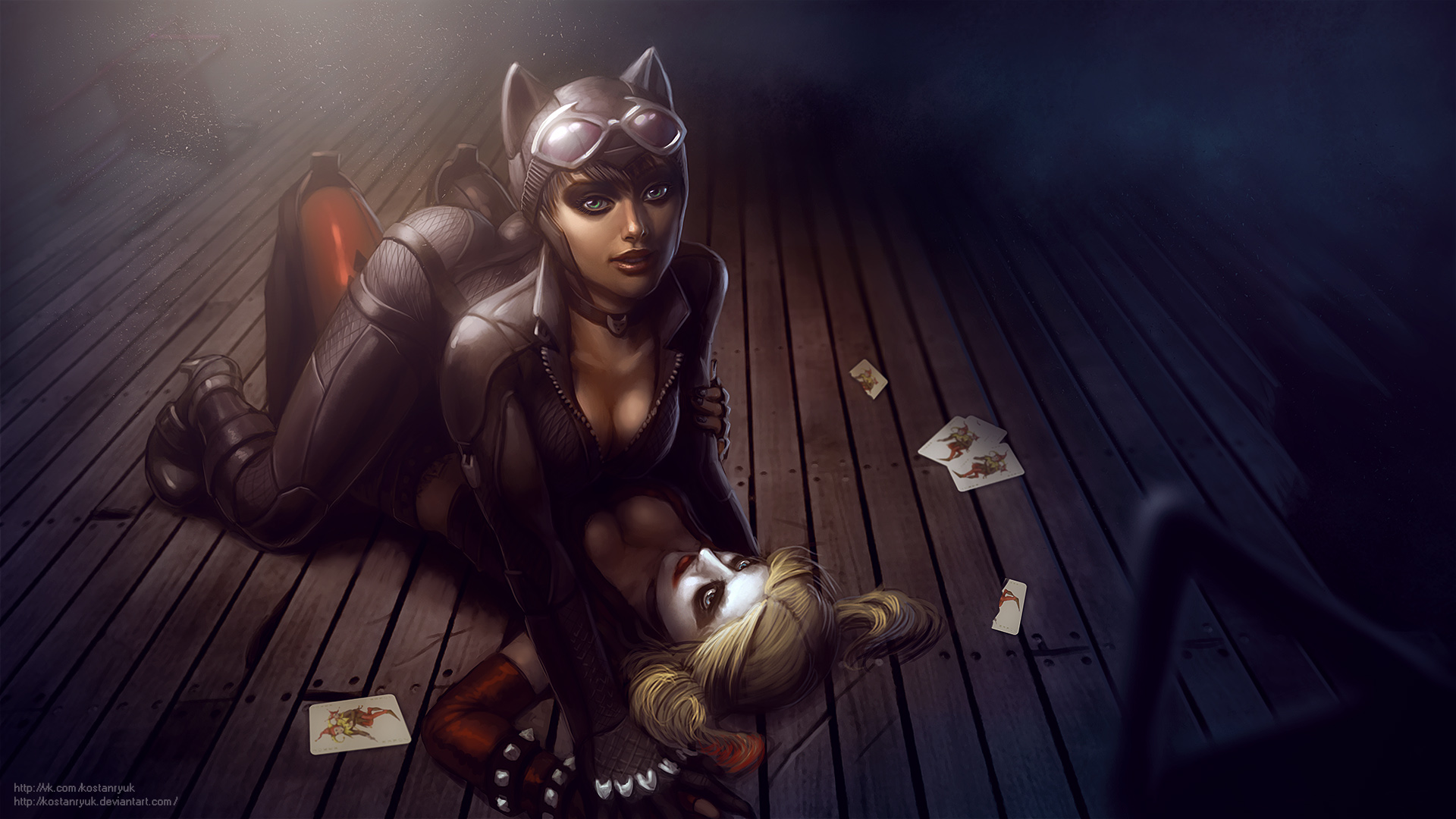 Catwoman Harley Quinn 1920x1080