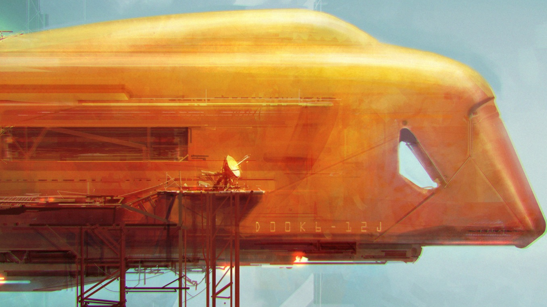 Sci Fi Spaceship 1920x1080