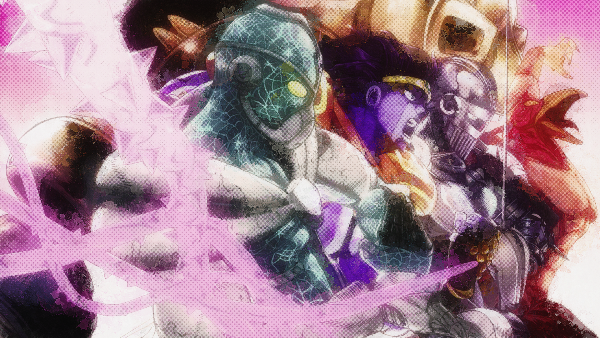 Hermit Purple Jojo 039 S Bizarre Adventure Hierophant Green Jojo 039 S Bizarre Adventure Magician 03 1920x1080