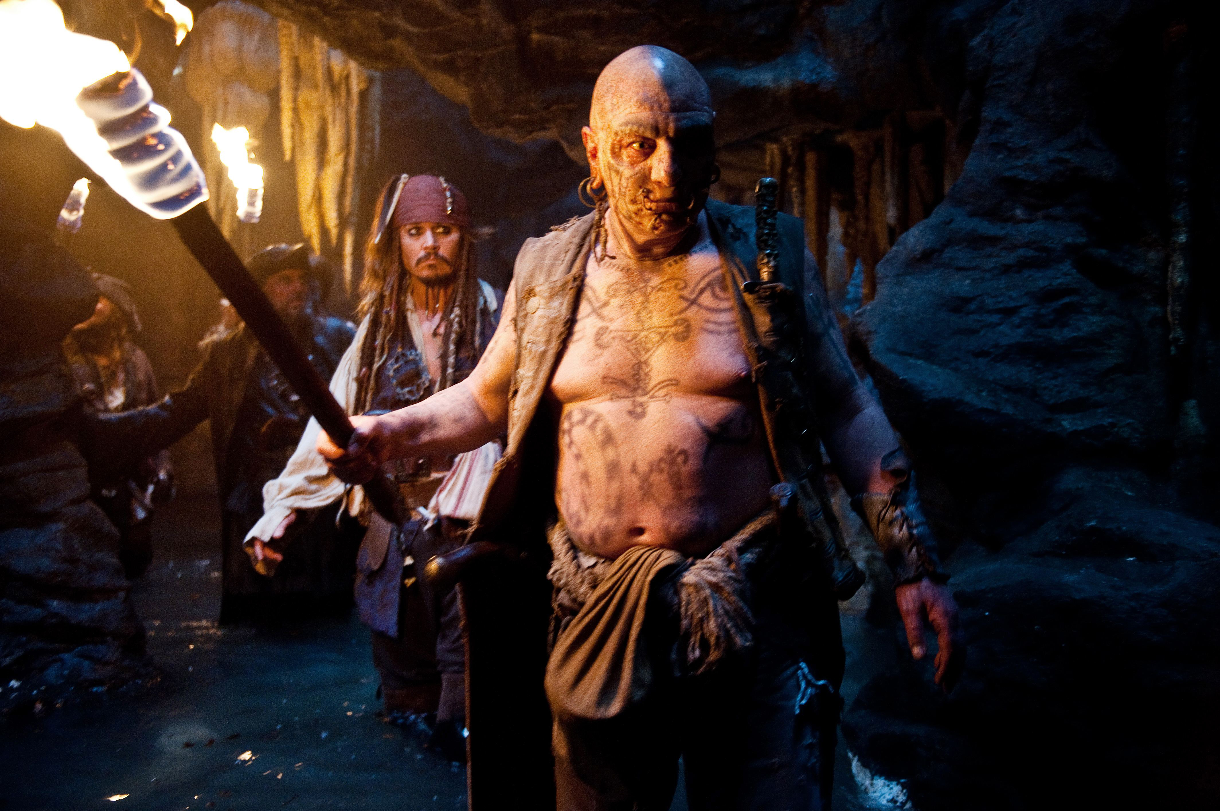 Blackbeard Pirates Of The Caribbean Ian Mcshane Jack Sparrow Johnny Depp 4256x2832
