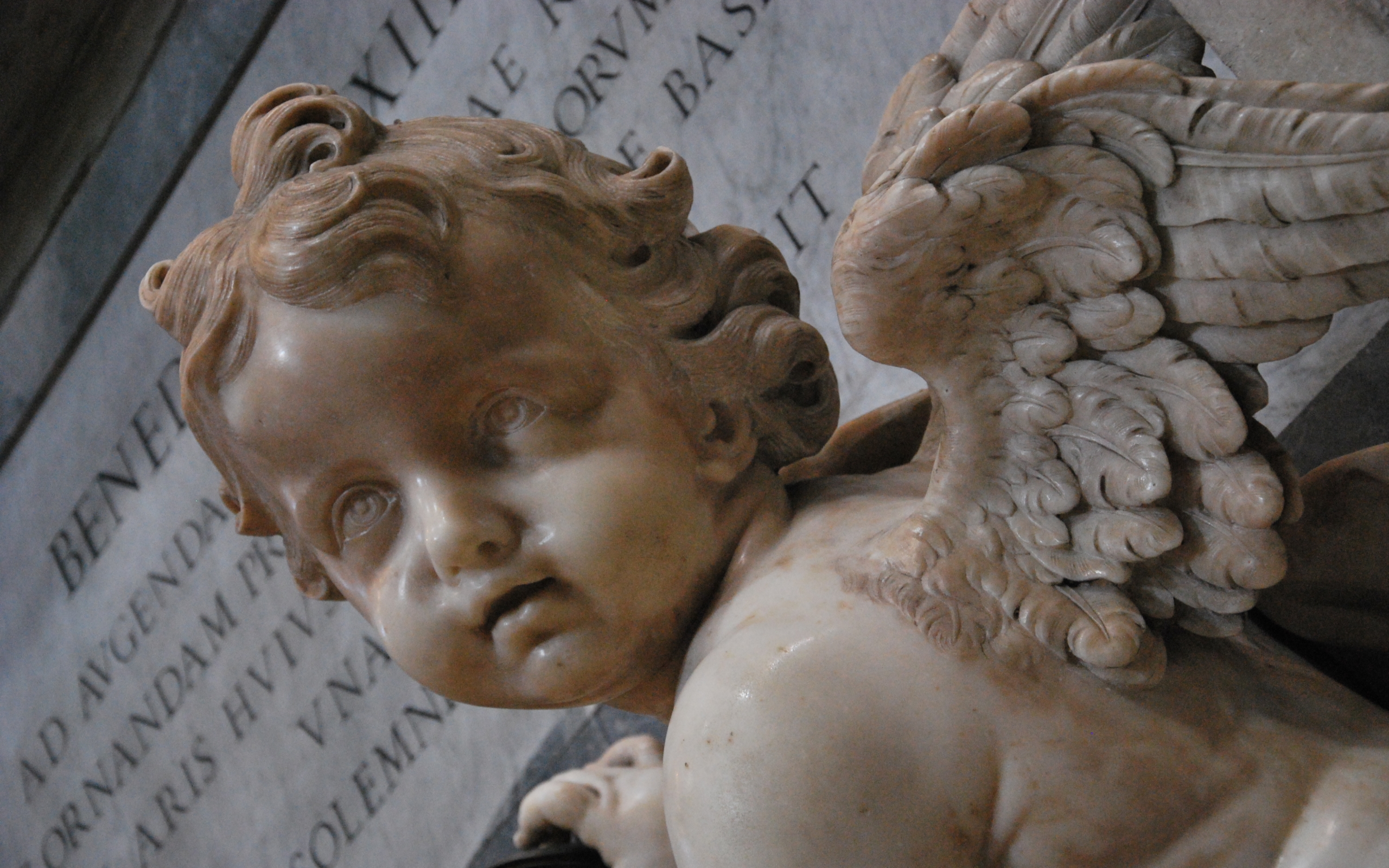 Angel Statue 2560x1600