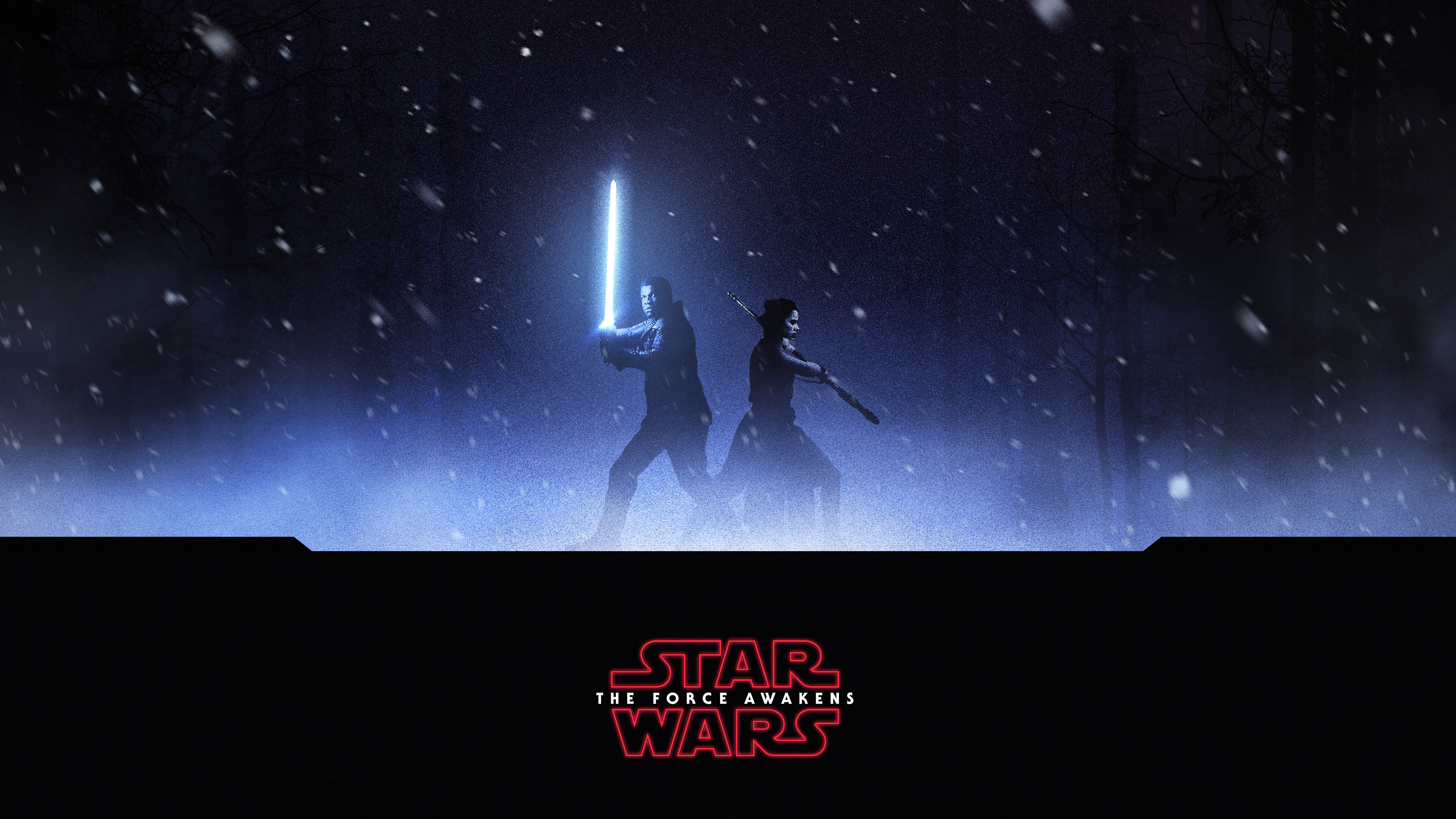 Finn Star Wars Lightsaber Rey Star Wars Star Wars Star Wars Episode Vii The Force Awakens 5120x2880