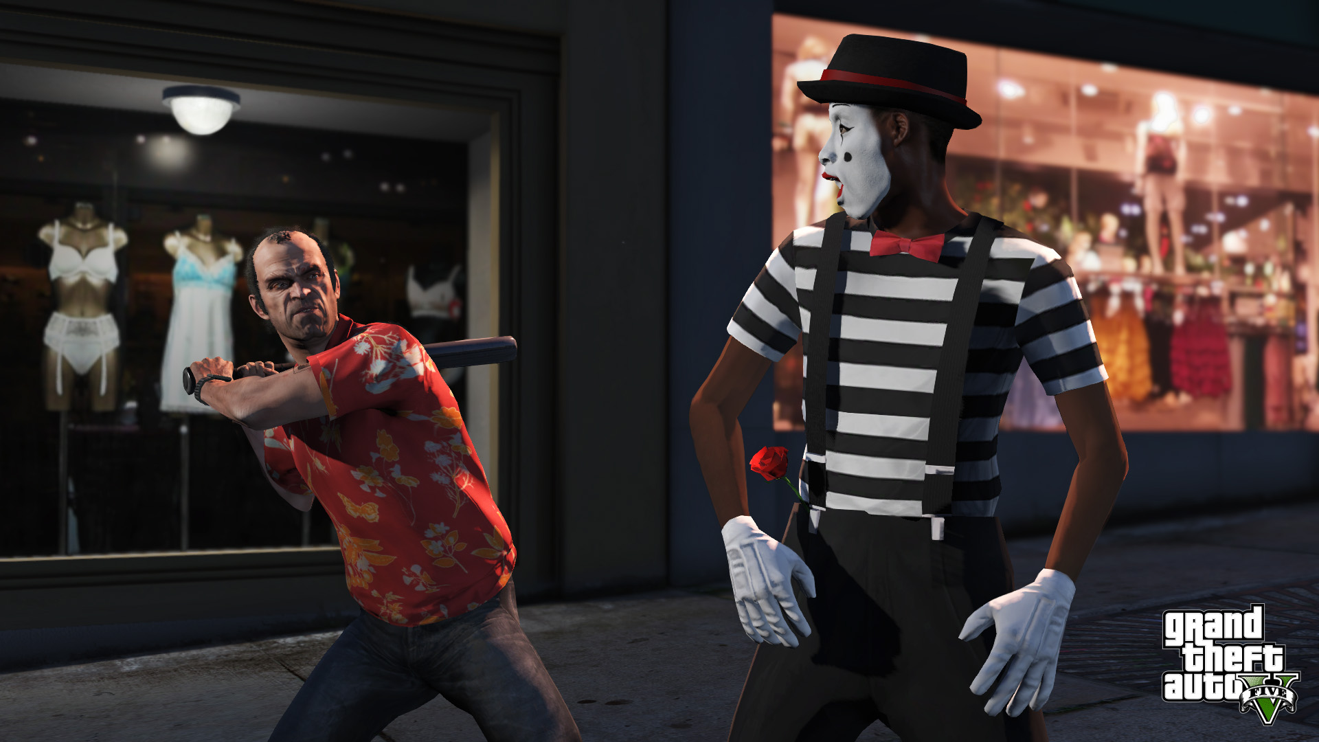 Grand Theft Auto V Mime Trevor Philips 1920x1080