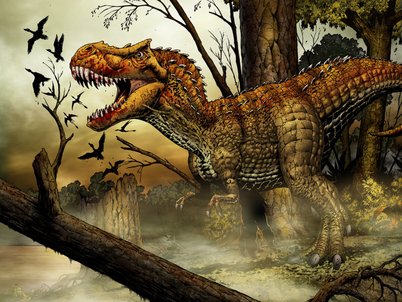 Tyrannosaurus Rex 1600x1200