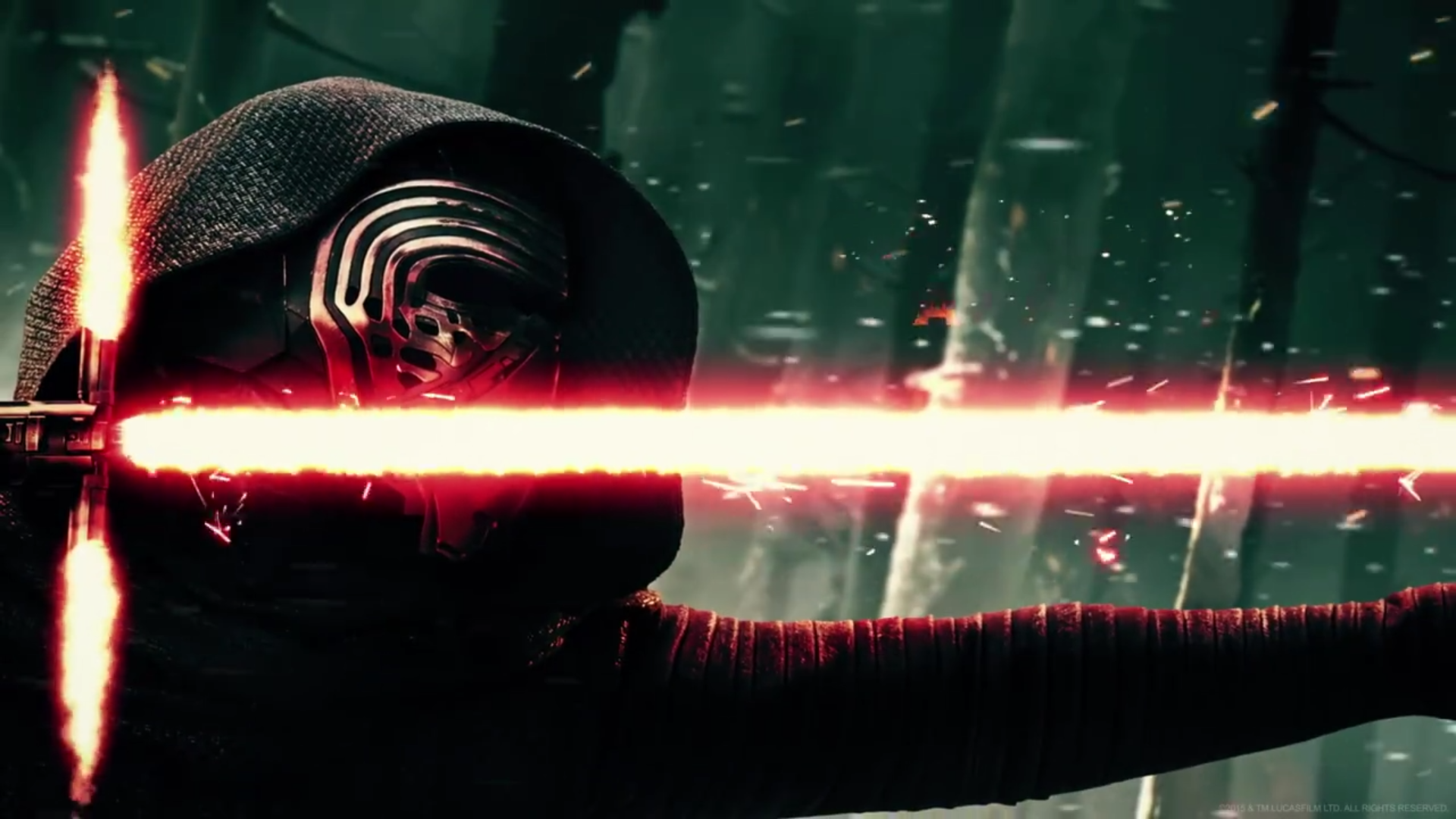 Kylo Ren Lightsaber Star Wars Star Wars Episode Vii The Force Awakens 1920x1080