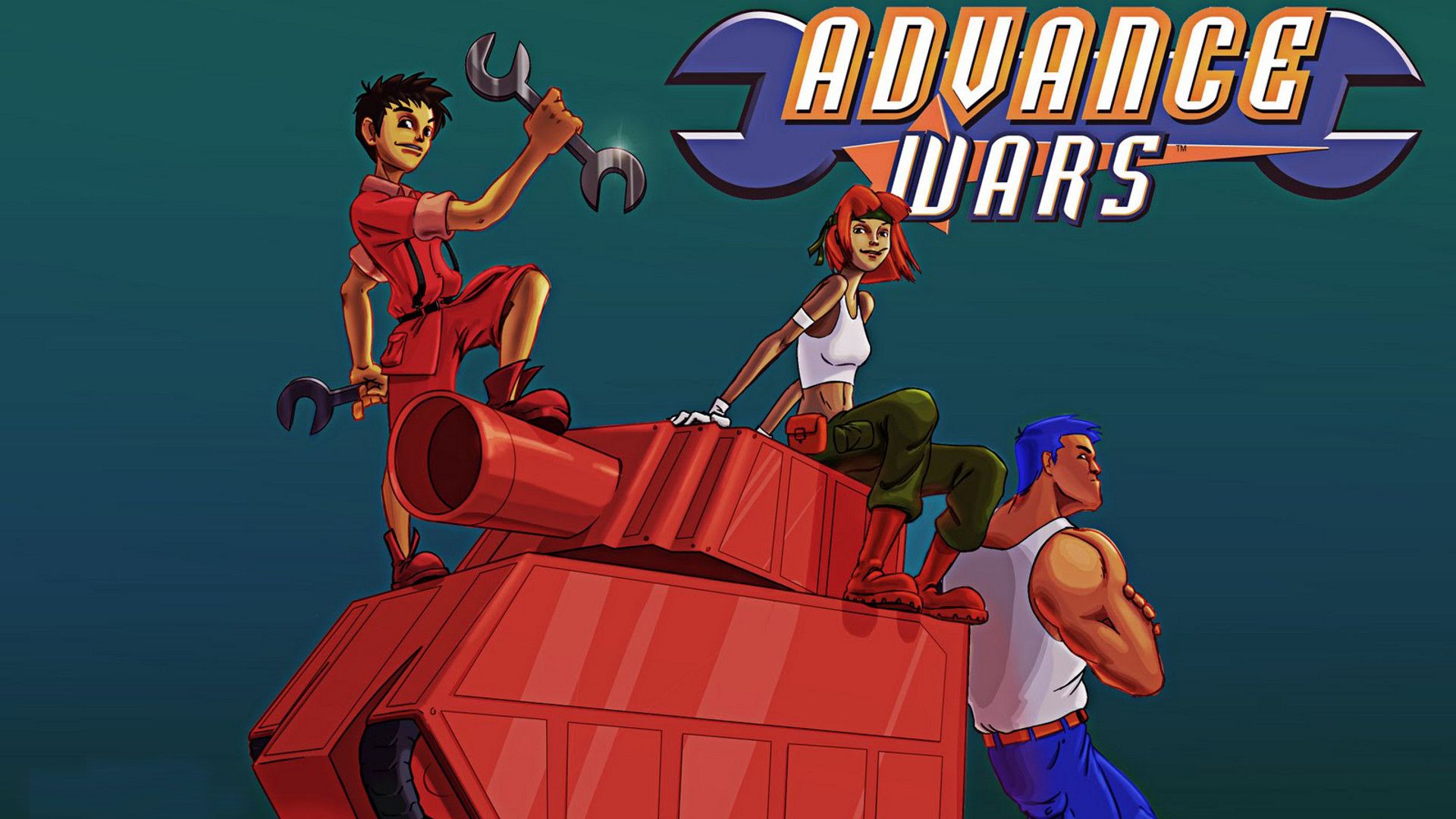 Advance Wars Andy Advance Wars Max Advance Wars Sami Advance Wars 1920x1080