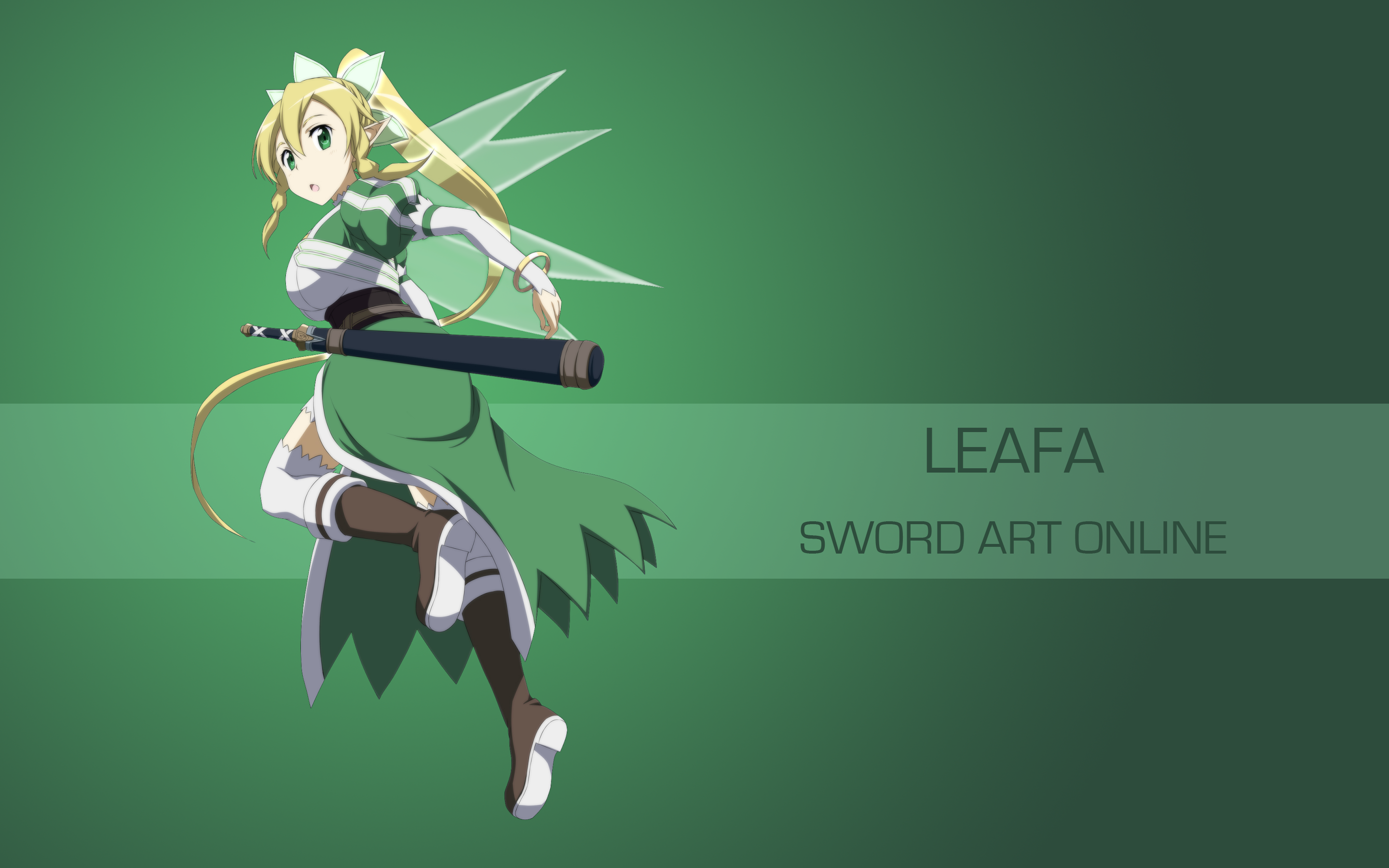 Leafa Sword Art Online Suguha Kirigaya Sword Art Online 2880x1800