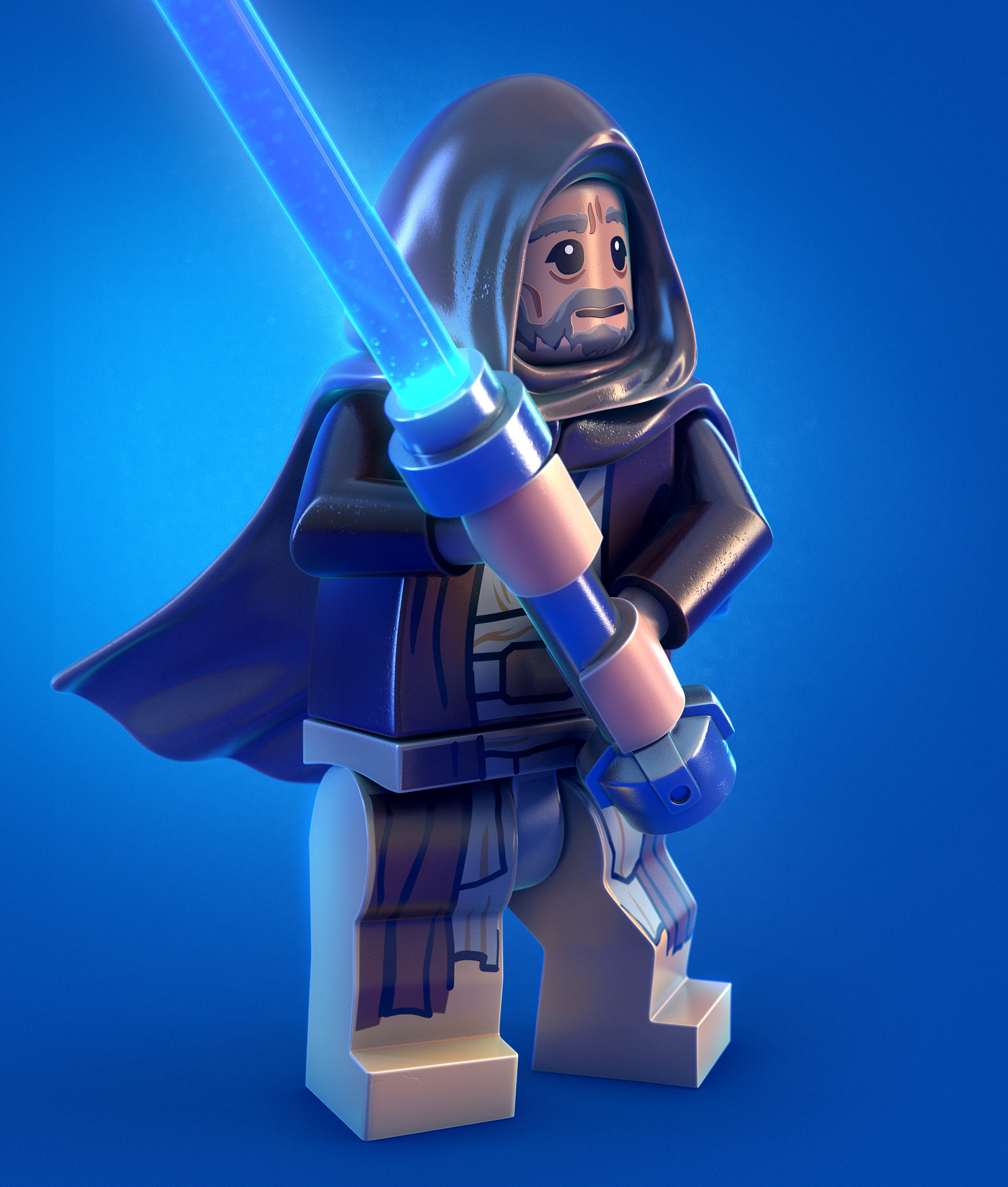 ArtStation Jedi Star Wars LEGO Toys Michael Black 1920x2261