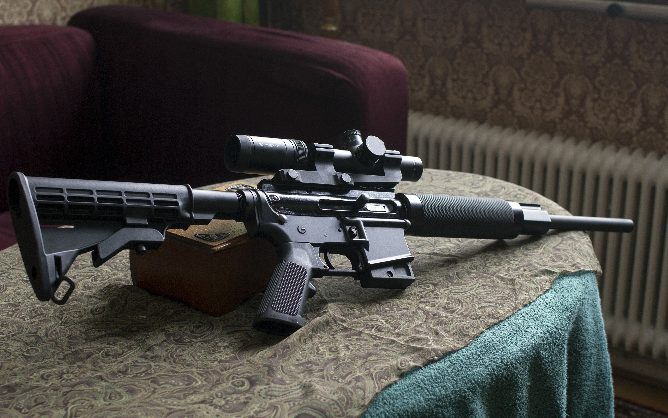 Weapons Colt AR 15 2560x1600
