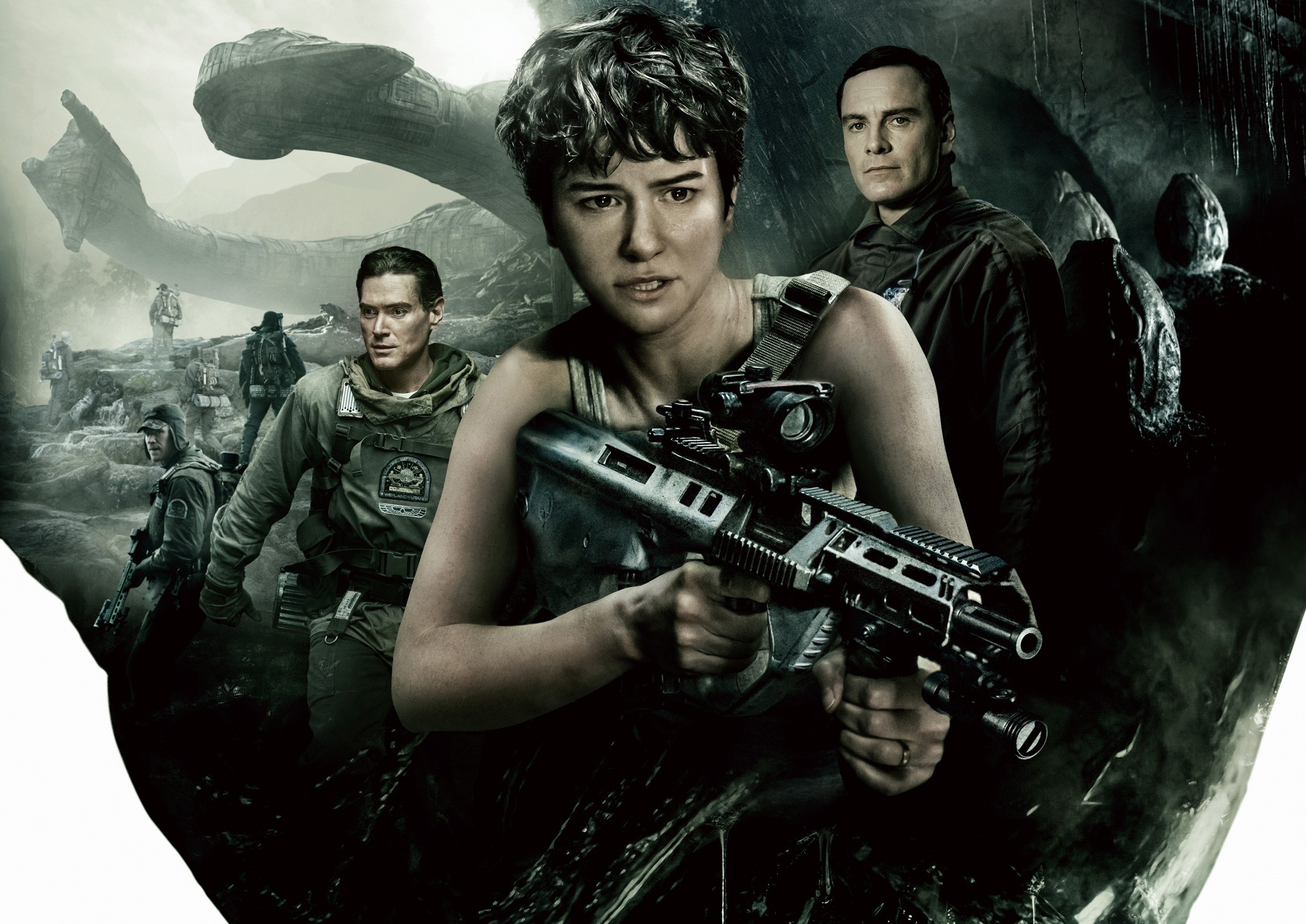 Alien Covenant Katherine Waterston Michael Fassbender 2086x1476