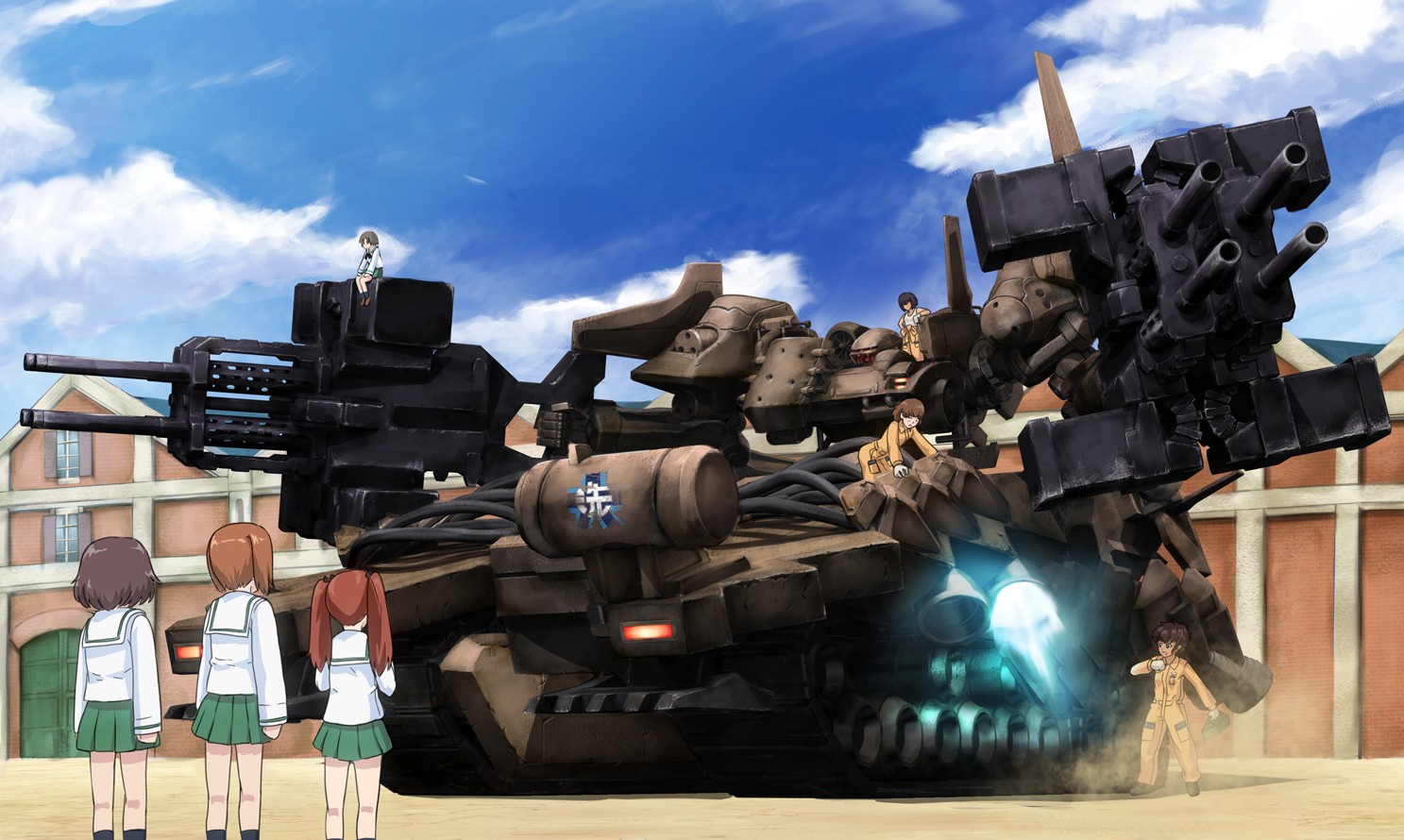 Armored Core Girls Und Panzer 1487x890