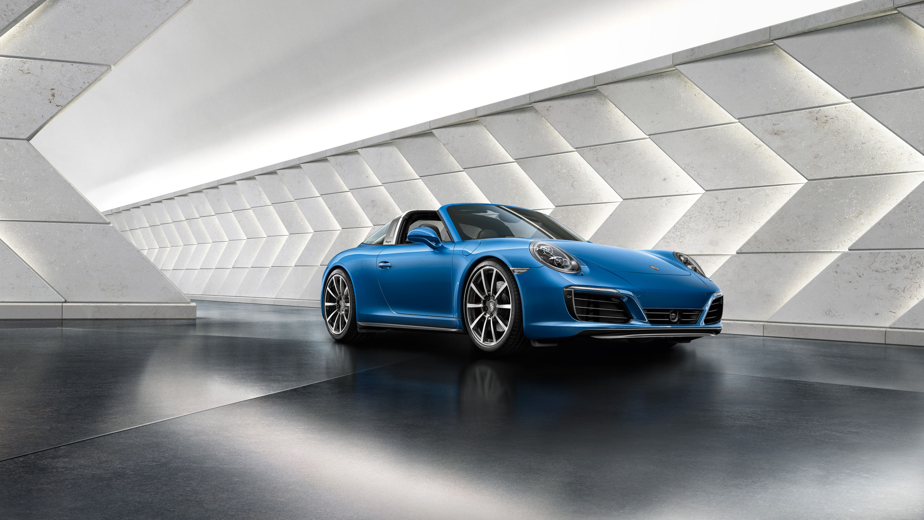 Blue Car Car Porsche Porsche 911 Porsche 911 Targa Sport Car Vehicle 3200x1800
